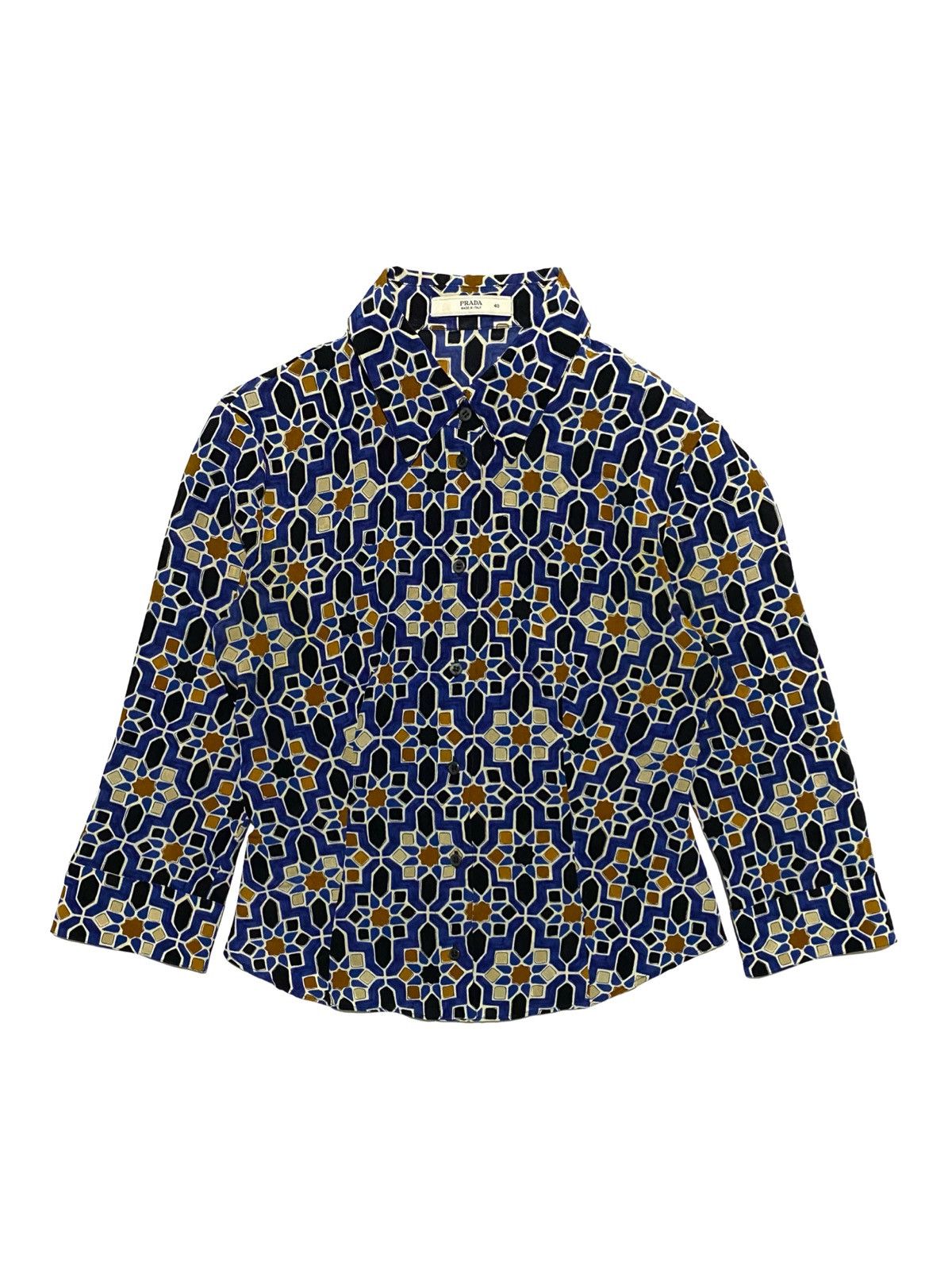 Prada PRADA SILK SHIRT Size S / US 4 / IT 40 - 1 Thumbnail