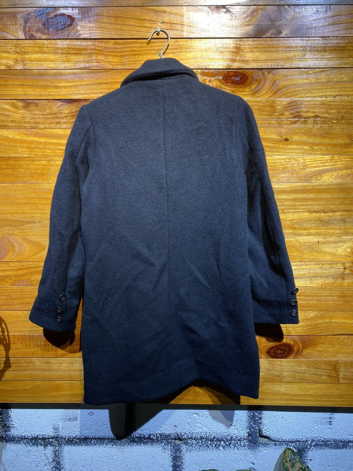 Diet Butcher Slim Skin Vintage Diet Butcher Slim Skin Black Wool Blend Coat Size US S / EU 44-46 / 1 - 9 Thumbnail