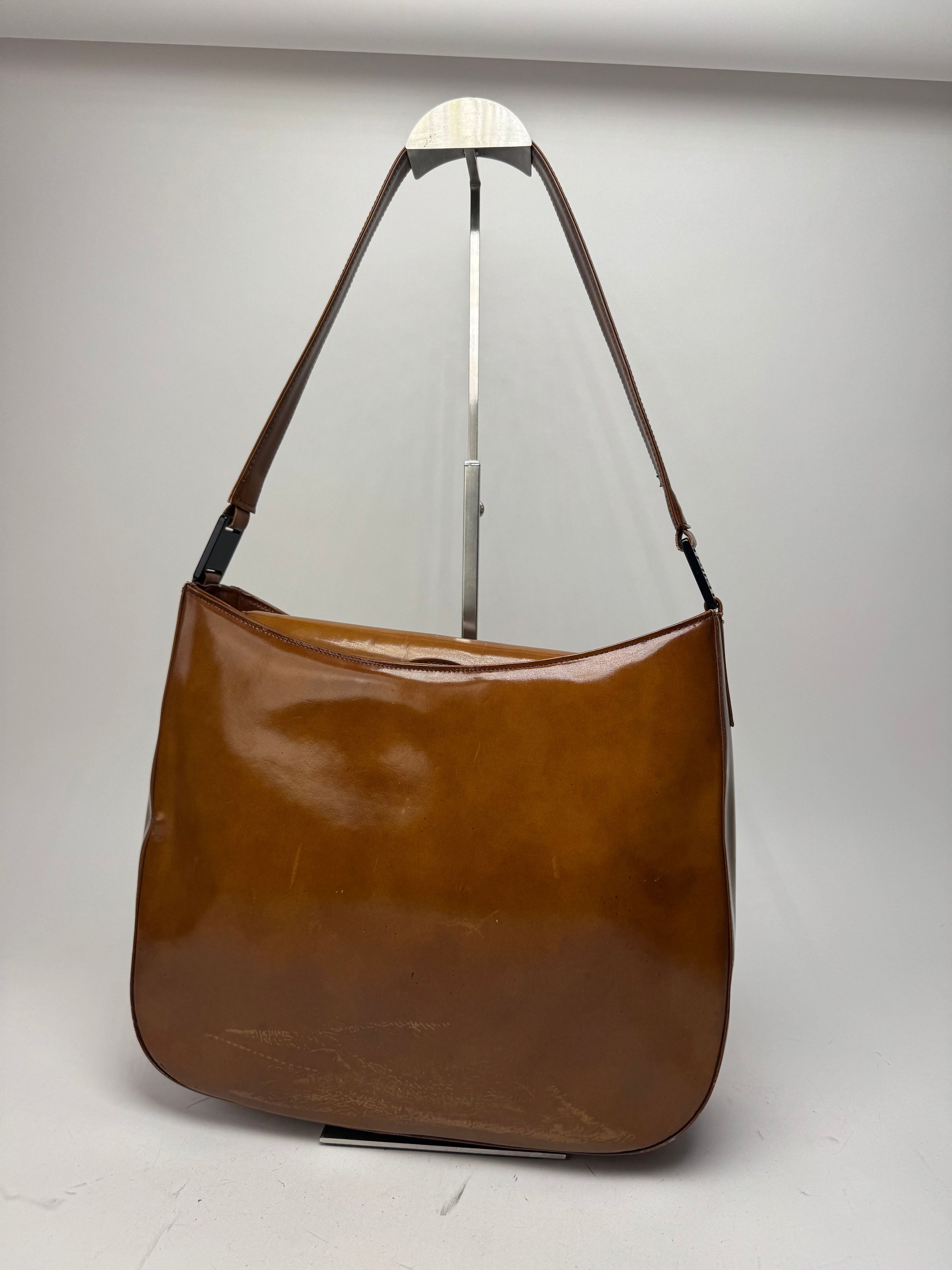 Givenchy Vintage Patent Leather Bag brown Size ONE SIZE - 1 Thumbnail