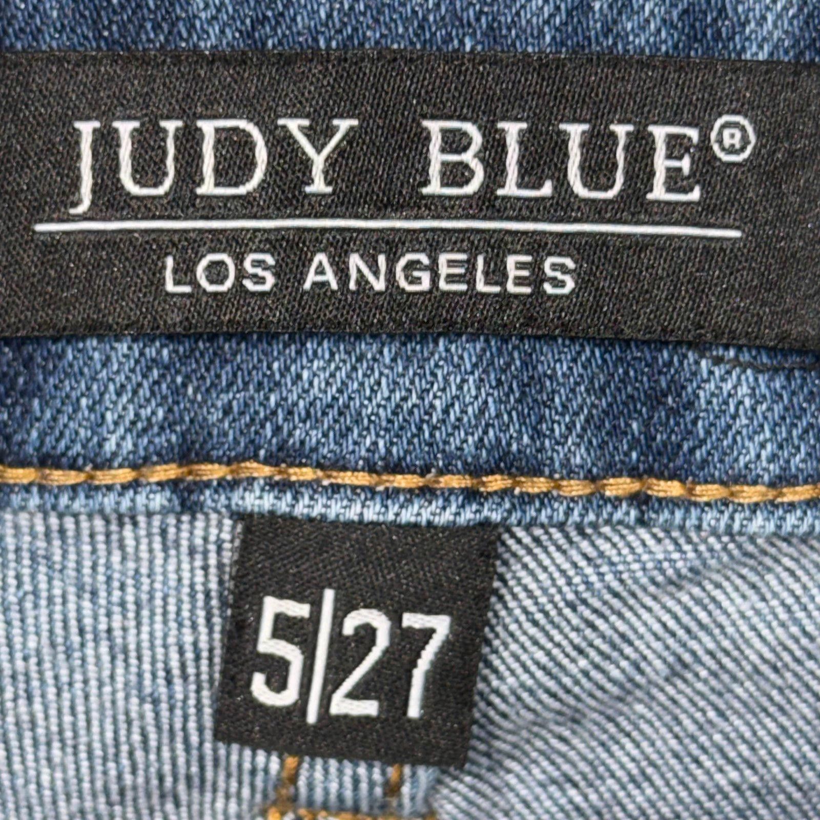 Other Judy Blue Size 5/27 Distressed Skinny Jeans Size 27" / US 4 / IT 40 - 7 Thumbnail