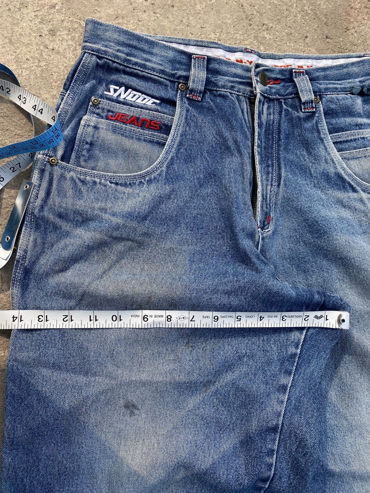 JNCO × Vintage Snooc Vintage Thrashed Hiphop jean Size US 32 / EU 48 - 6 Thumbnail