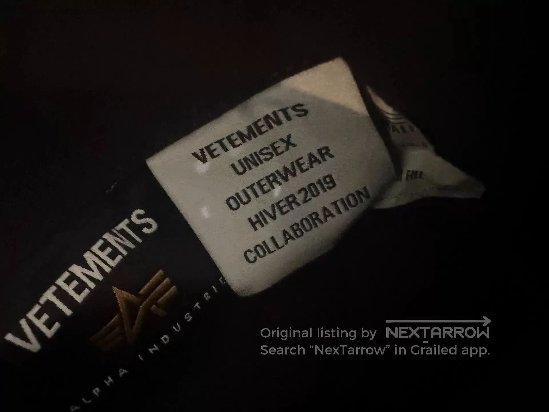 Vetements vetements x alpha aw19 bomber jacket. Size US XS / EU 42 / 0 - 3 Thumbnail