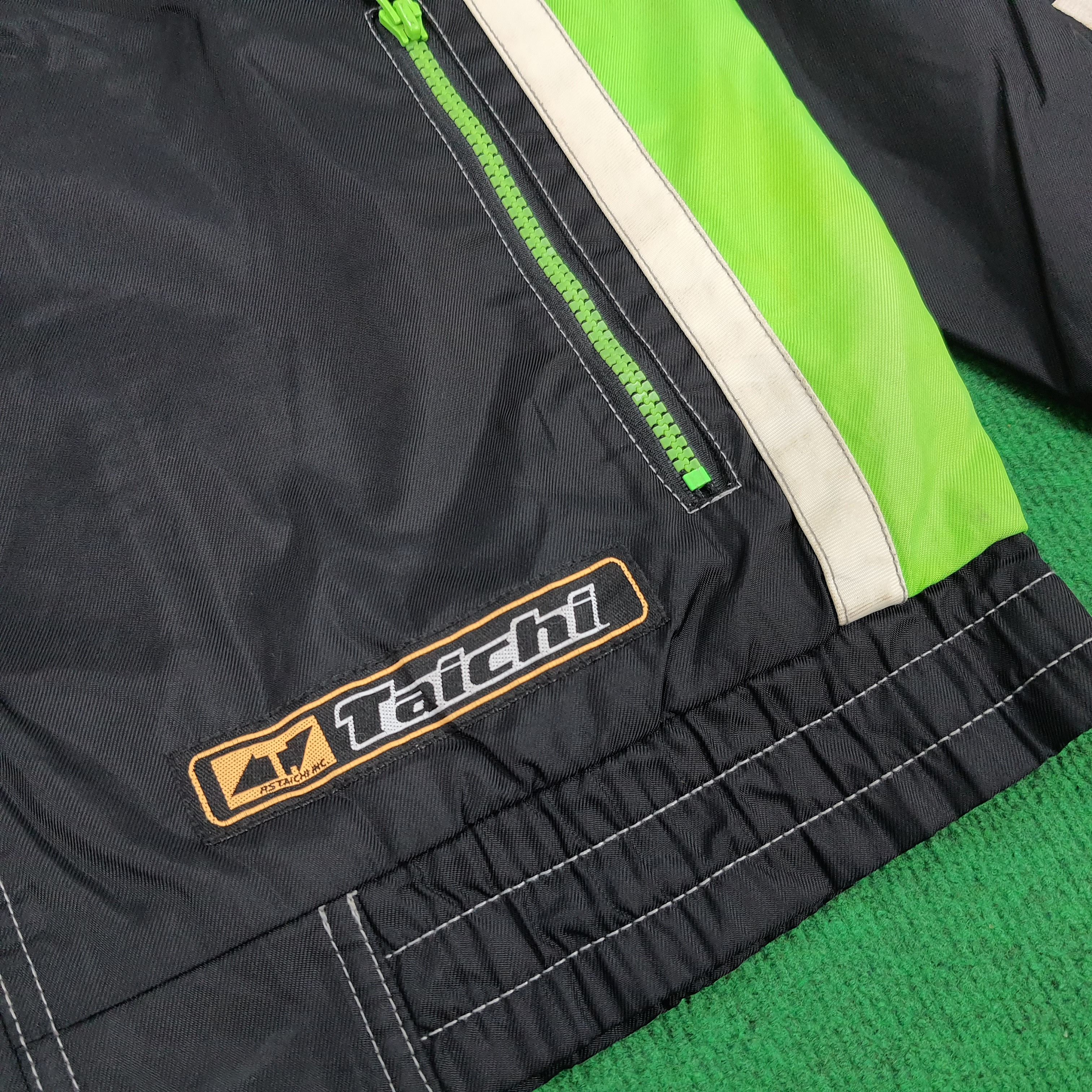 Japanese Brand × Vintage Vintage Kawasaki Racing Team Biker Jacket Size US L / EU 52-54 / 3 - 4 Thumbnail