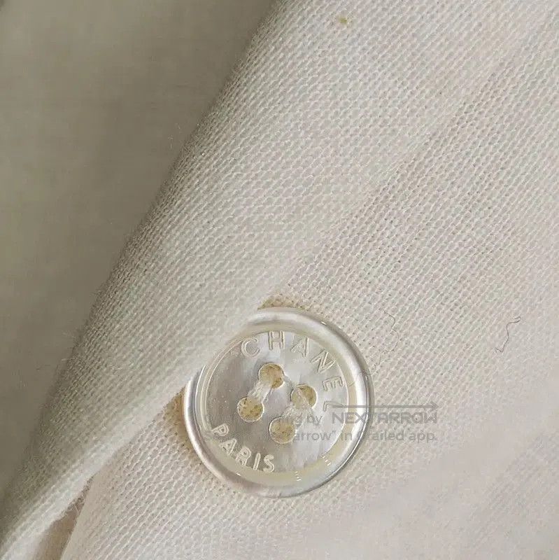 Chanel Chanel White Summer Bow Short Sleeve Blouse . Size S / US 4 / IT 40 - 6 Thumbnail