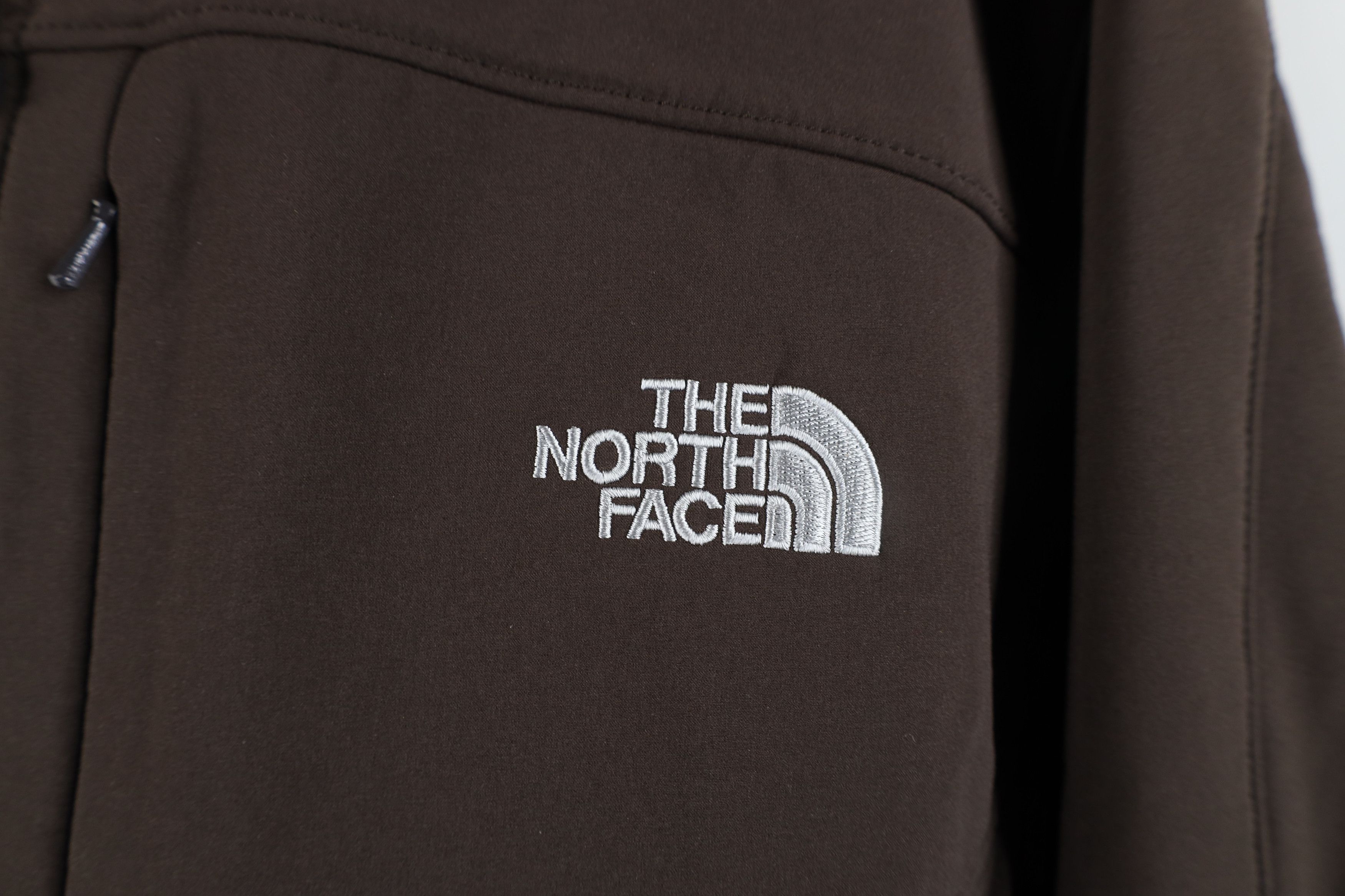 The North Face × Vintage Vintage The North Face Softshell Fleece Lined Jacket Brown Size L / US 10 / IT 46 - 4 Thumbnail