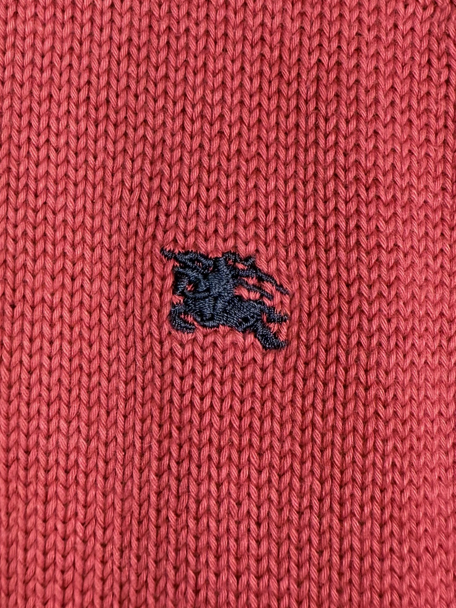 Burberry Vintage Burberry Knit Zip Up Sweater Jumper Size US L / EU 52-54 / 3 - 4 Thumbnail