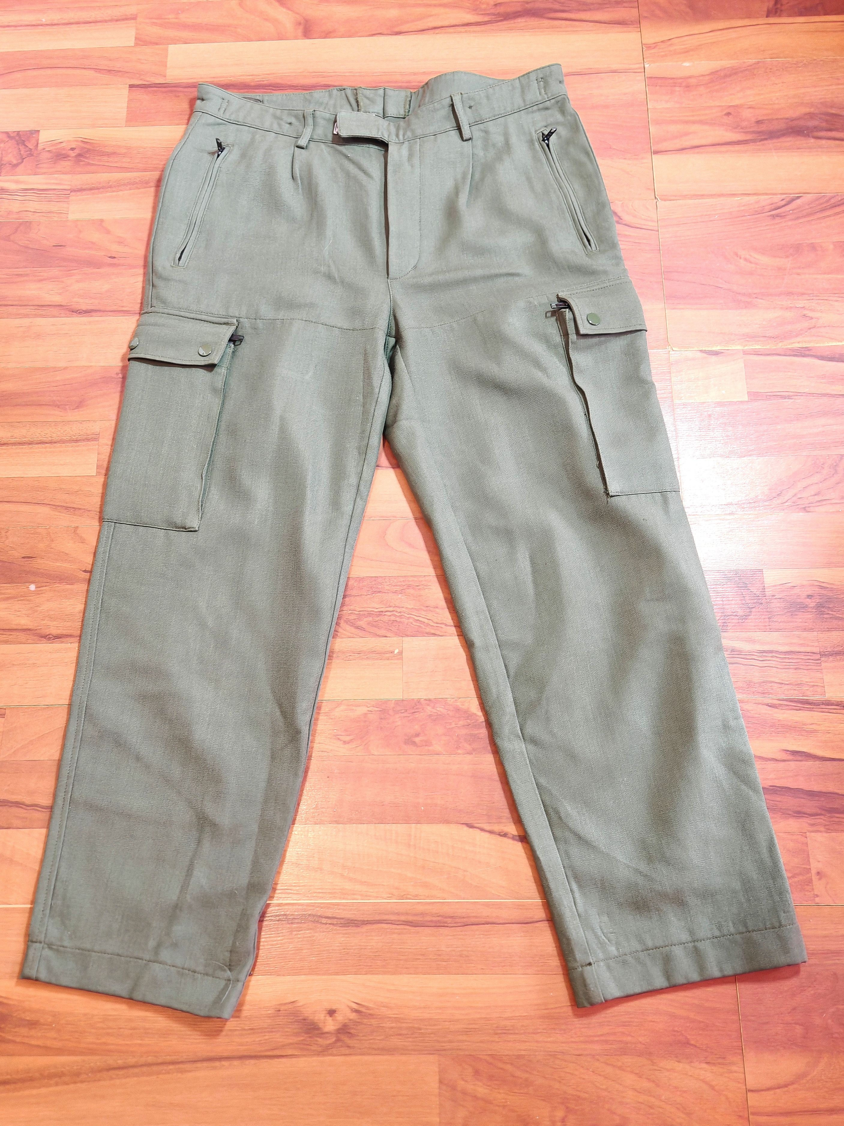 Other Vintage WISPO German Military Heavyweight Wool Field Pants Size US 36 / EU 52 - 3 Thumbnail