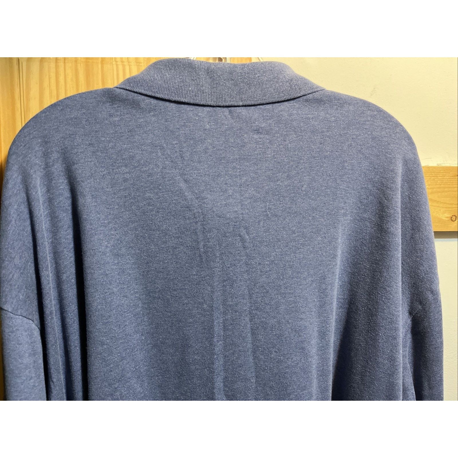 Polo Ralph Lauren Polo Ralph Lauren Men’s 3XB Blue 1/4 Button Cotton Shirt Size US XXL / EU 58 / 5 - 8 Thumbnail