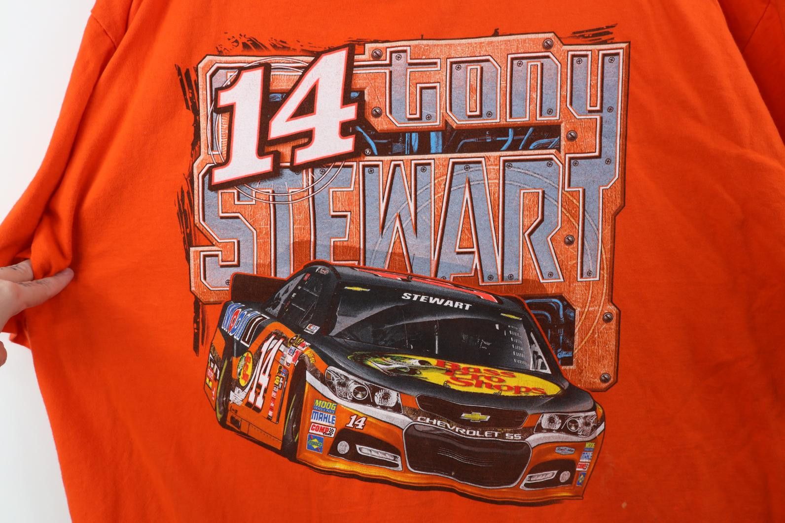 Vintage Vintage Y2K NASCAR Tony Stewart Racing Short Sleeve T-Shirt Size US XXL / EU 58 / 5 - 4 Thumbnail