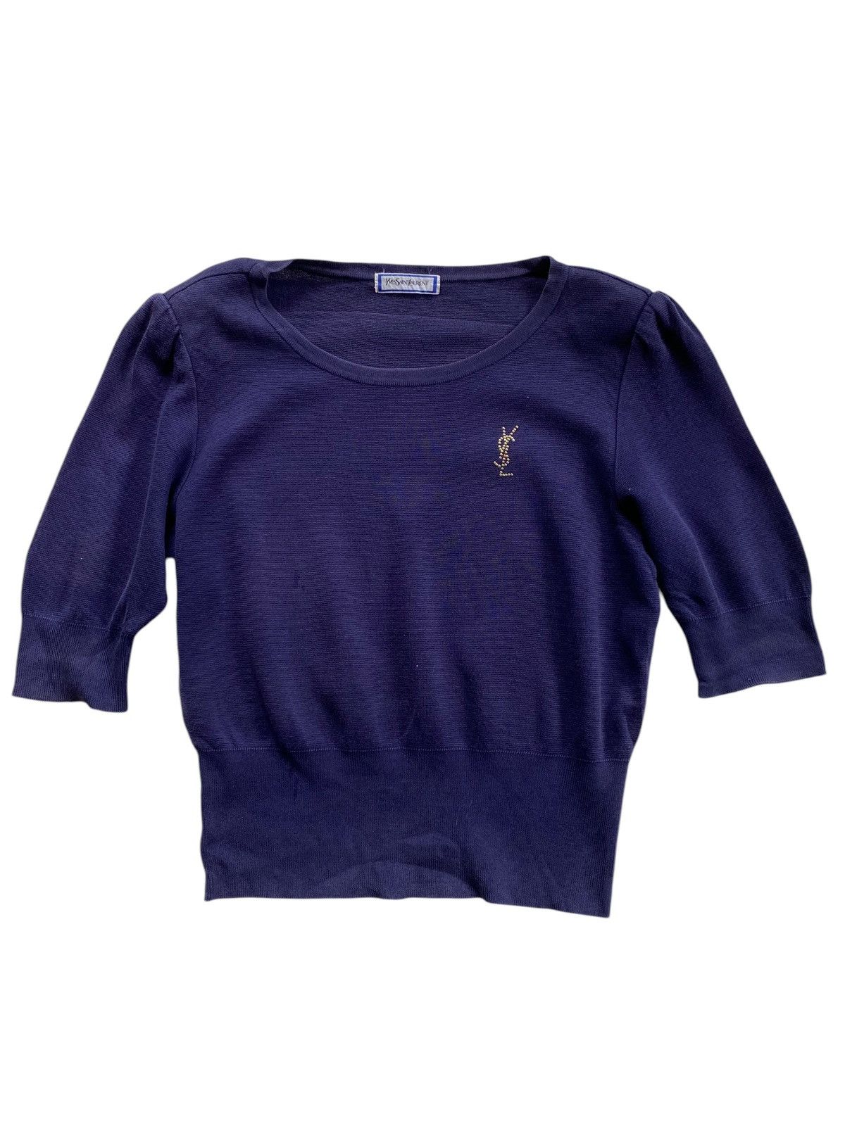 Vintage × Yves Saint Laurent Vtg Yves Saint Laurent Sweater Size S / US 4 / IT 40 - 1 Thumbnail