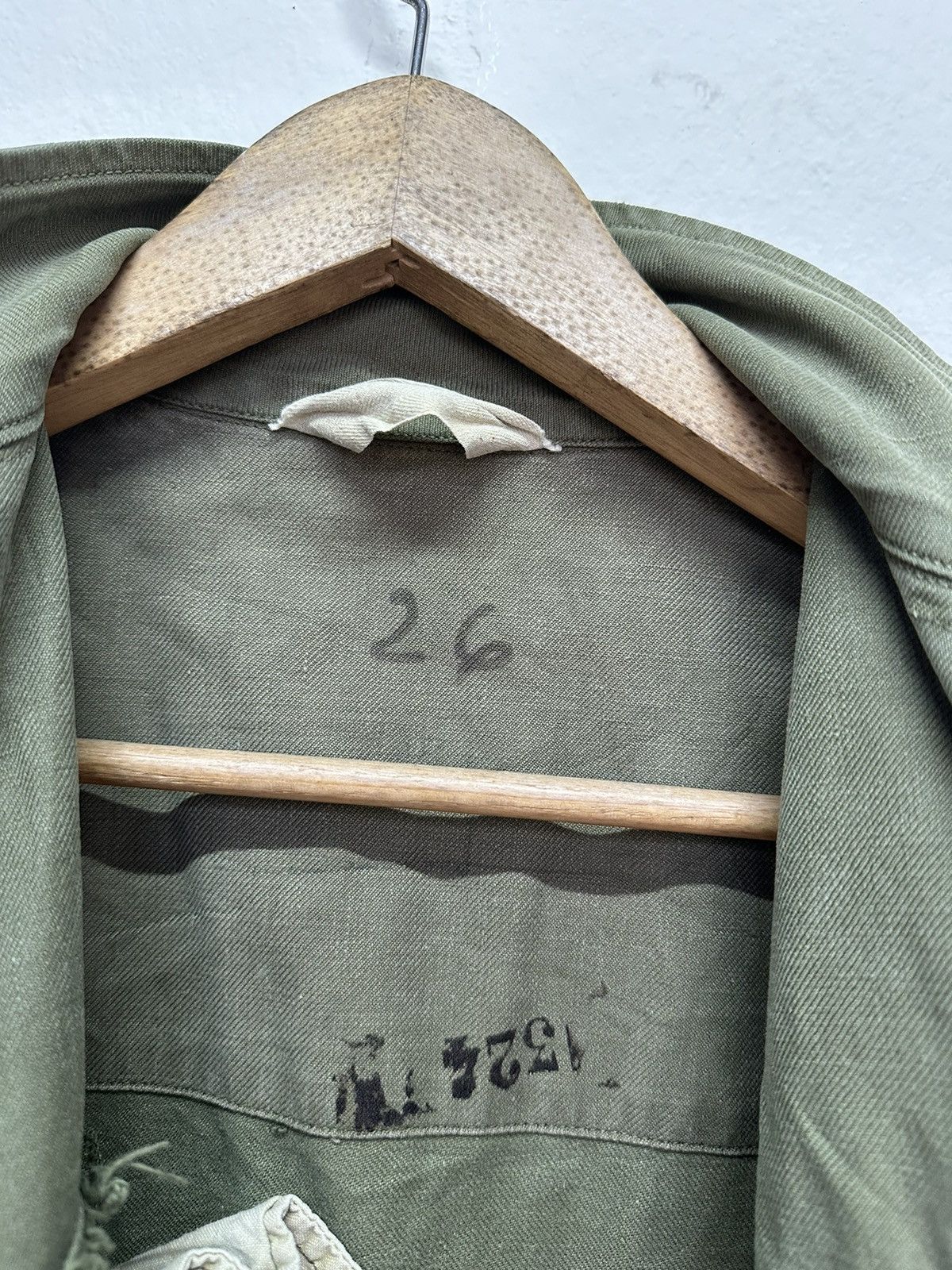 Vintage True Vintage Circa 50s France Armee OG Military Jacket Size US L / EU 52-54 / 3 - 16 Thumbnail