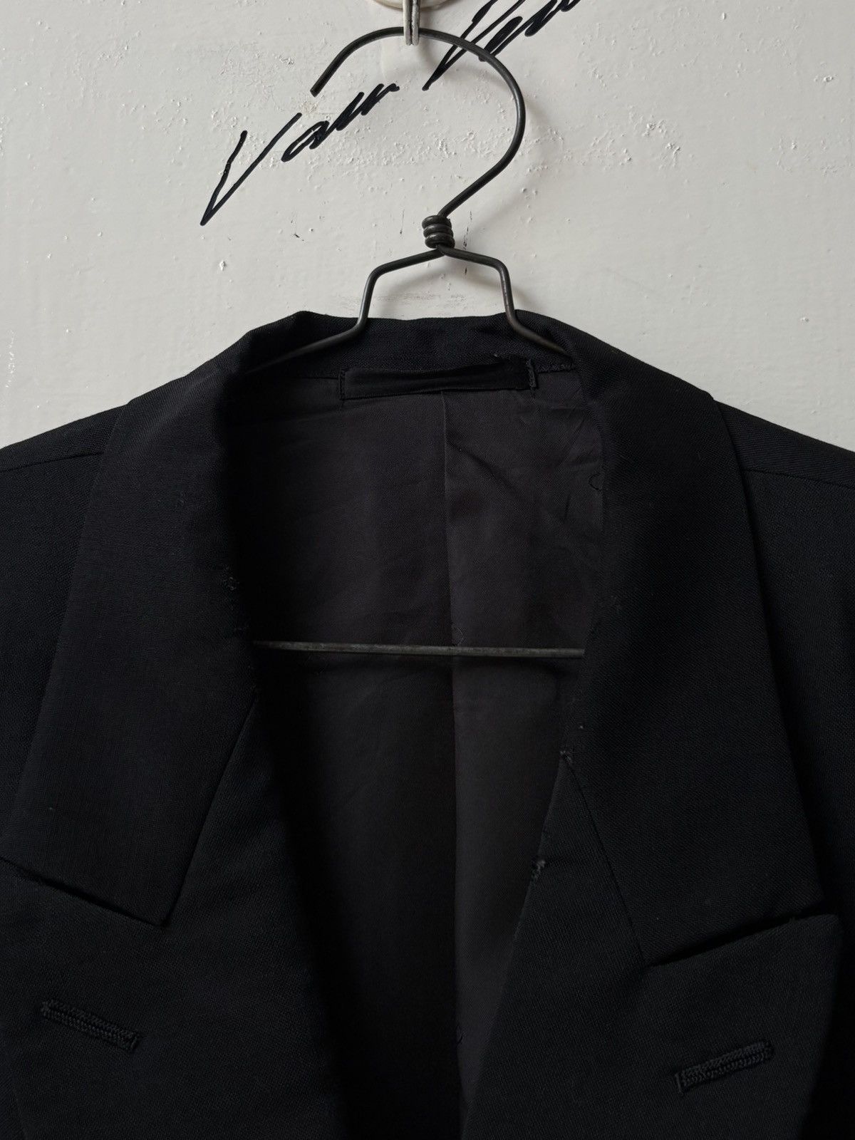 Christian Dior Monsieur Christian Dior Monsieur Black Suit Size 50L - 5 Thumbnail