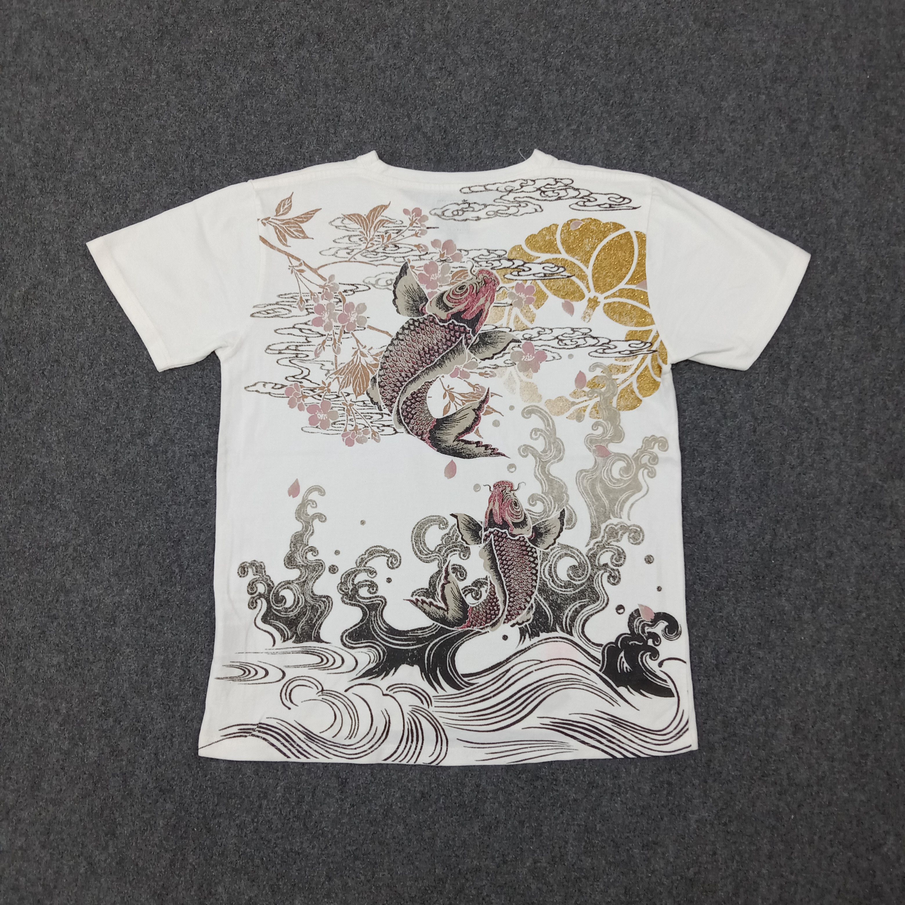 Bullet Noise Japanese Sukajan Art Style Tshirt C267N72
