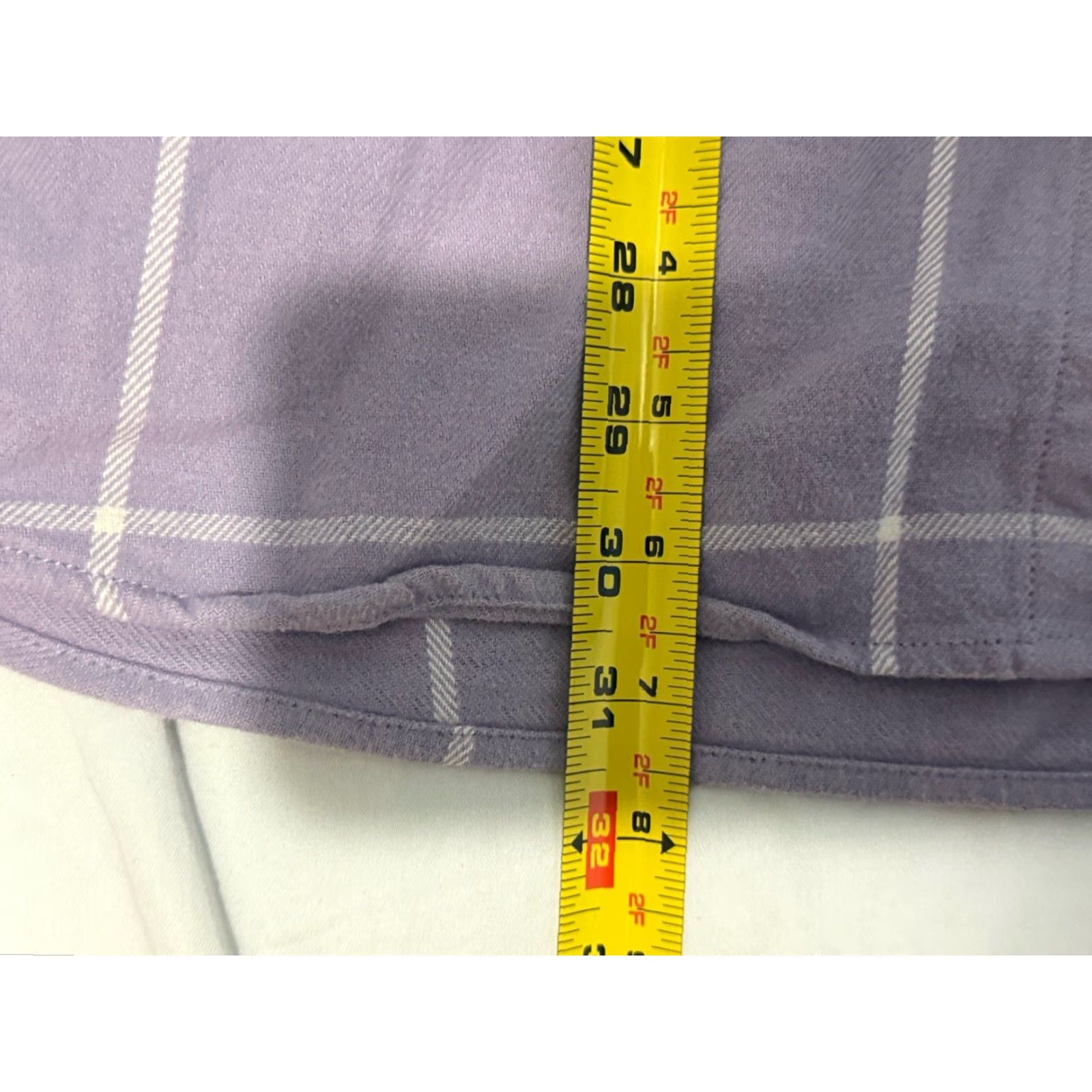 Katin KATIN Monty Flannel Shirt Lavender XL Men’s Button-Down Long Sleeve 100% Cotton Vintage? (if not vintage skip) Size US XL / EU 56 / 4 - 4 Thumbnail