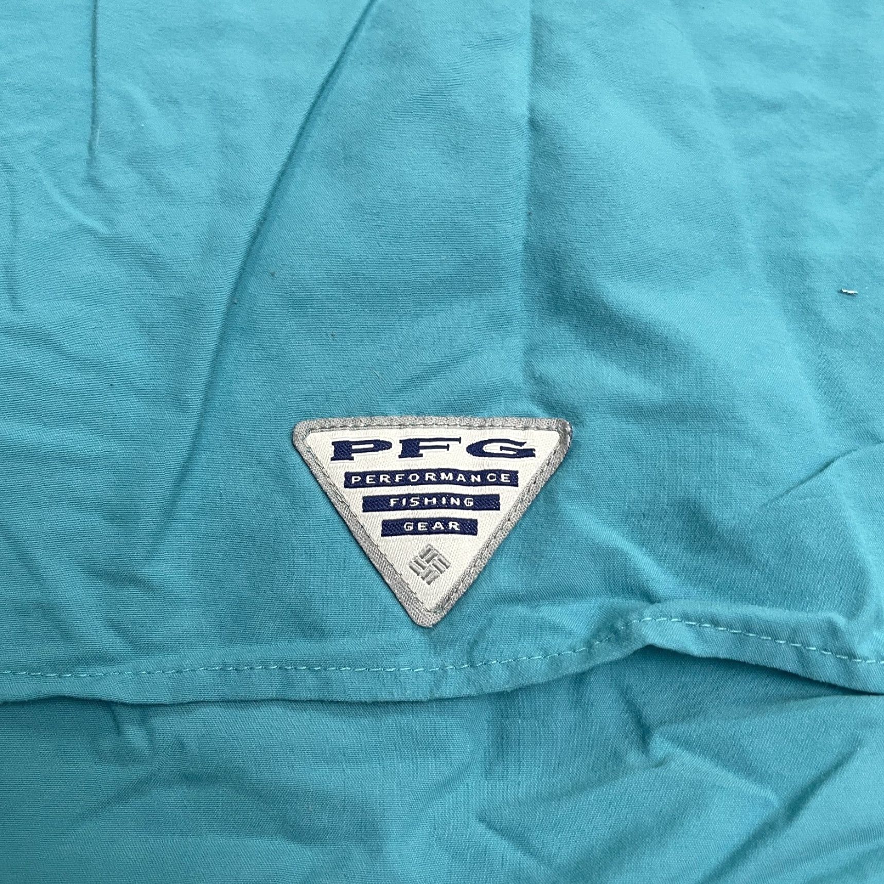 Vintage Columbia Shirt Mens Large Blue Short Sleeve PFG Omni Shade Bahama Casual Size US L / EU 52-54 / 3 - 5 Thumbnail