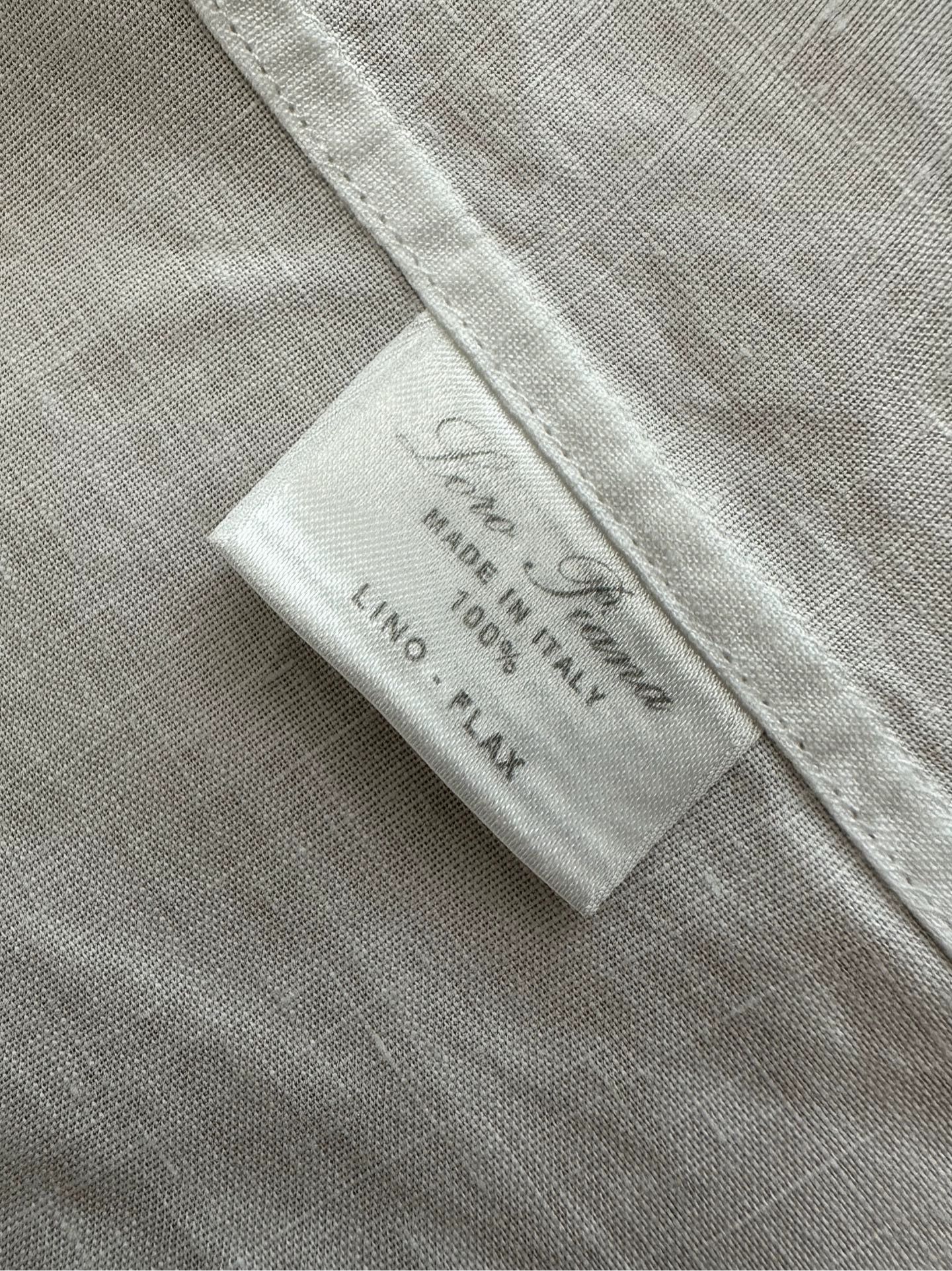Loro Piana Loro Piana linen solid mop button white shirt 42 Size M / US 6-8 / IT 42-44 - 9 Thumbnail