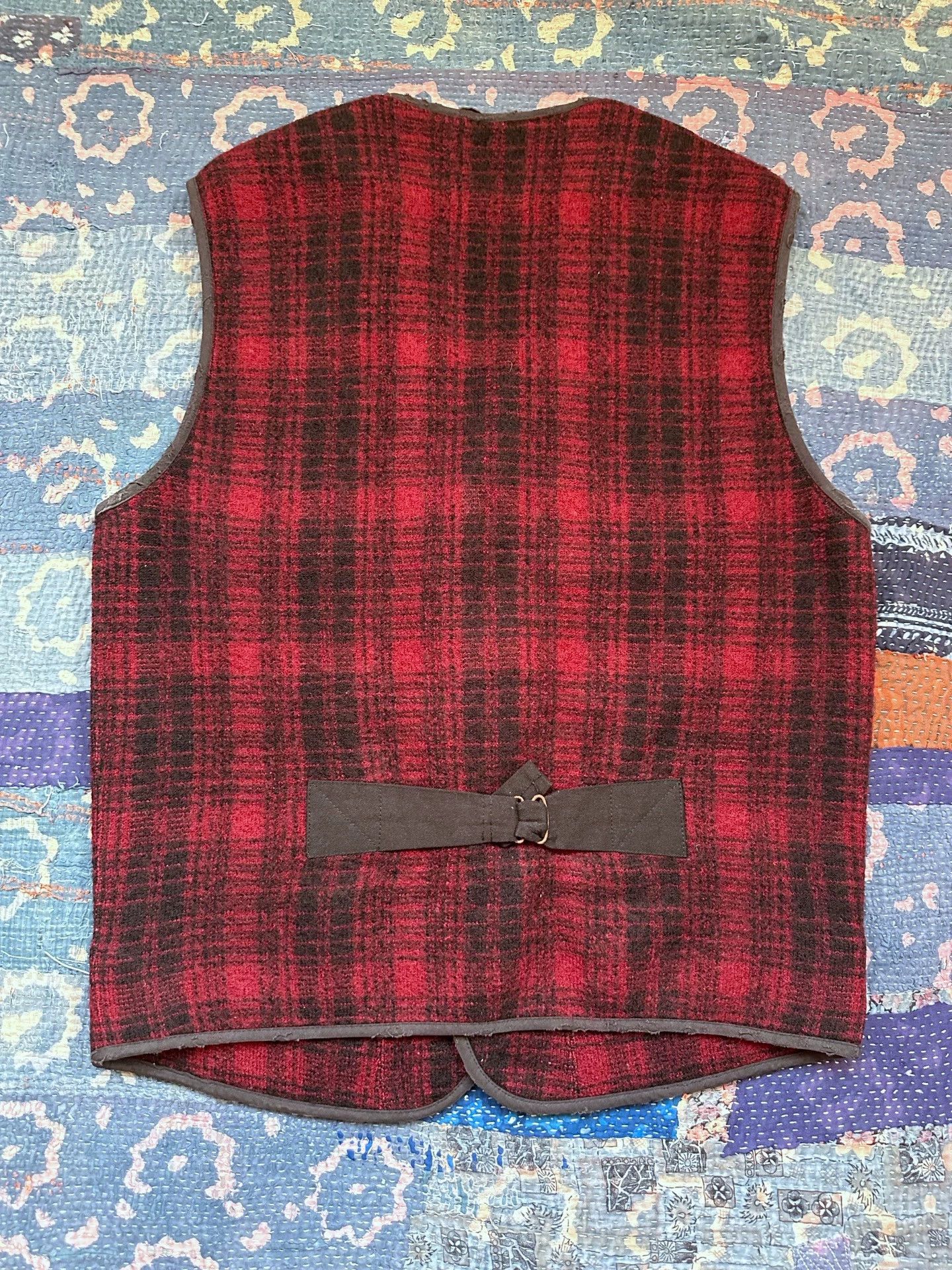 RRL Ralph Lauren RRL Plaid 4-Pocket Vintage Distressed Vest L (M) Size US L / EU 52-54 / 3 - 2 Thumbnail