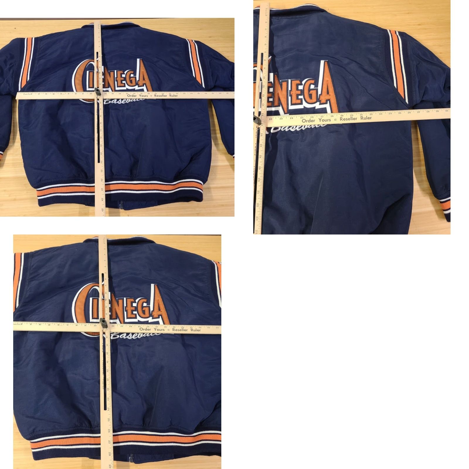 Vintage VINTAGE C-Pro Jacket Baseball Tucson AZ Cienega High School Bomber XL Blue Logo Size US XL / EU 56 / 4 - 8 Thumbnail