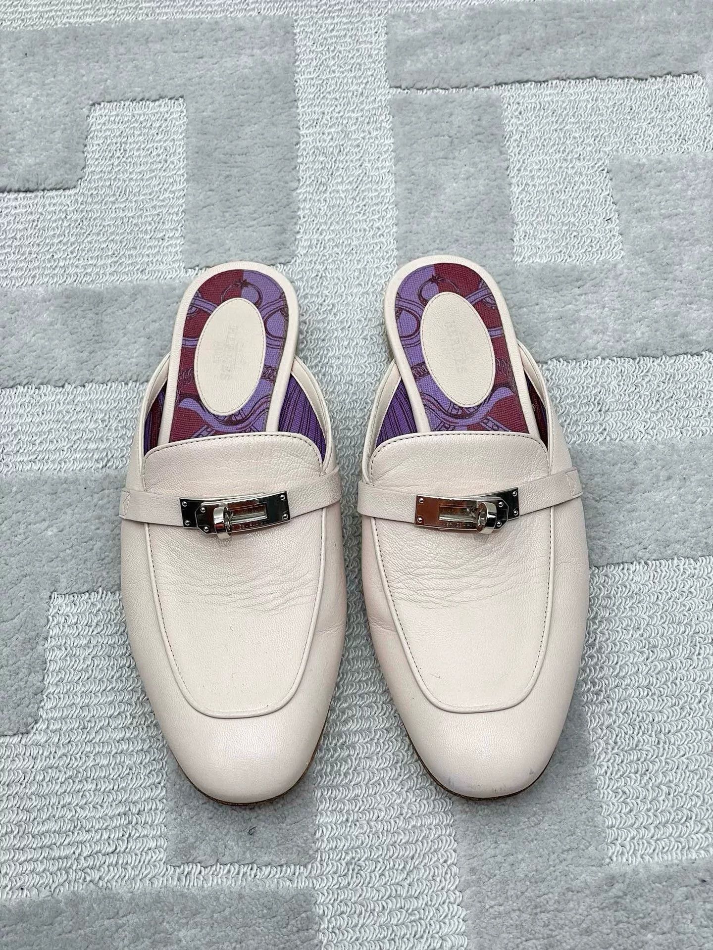 Hermes HERMES Mules Size US 7 / IT 37 - 1 Thumbnail