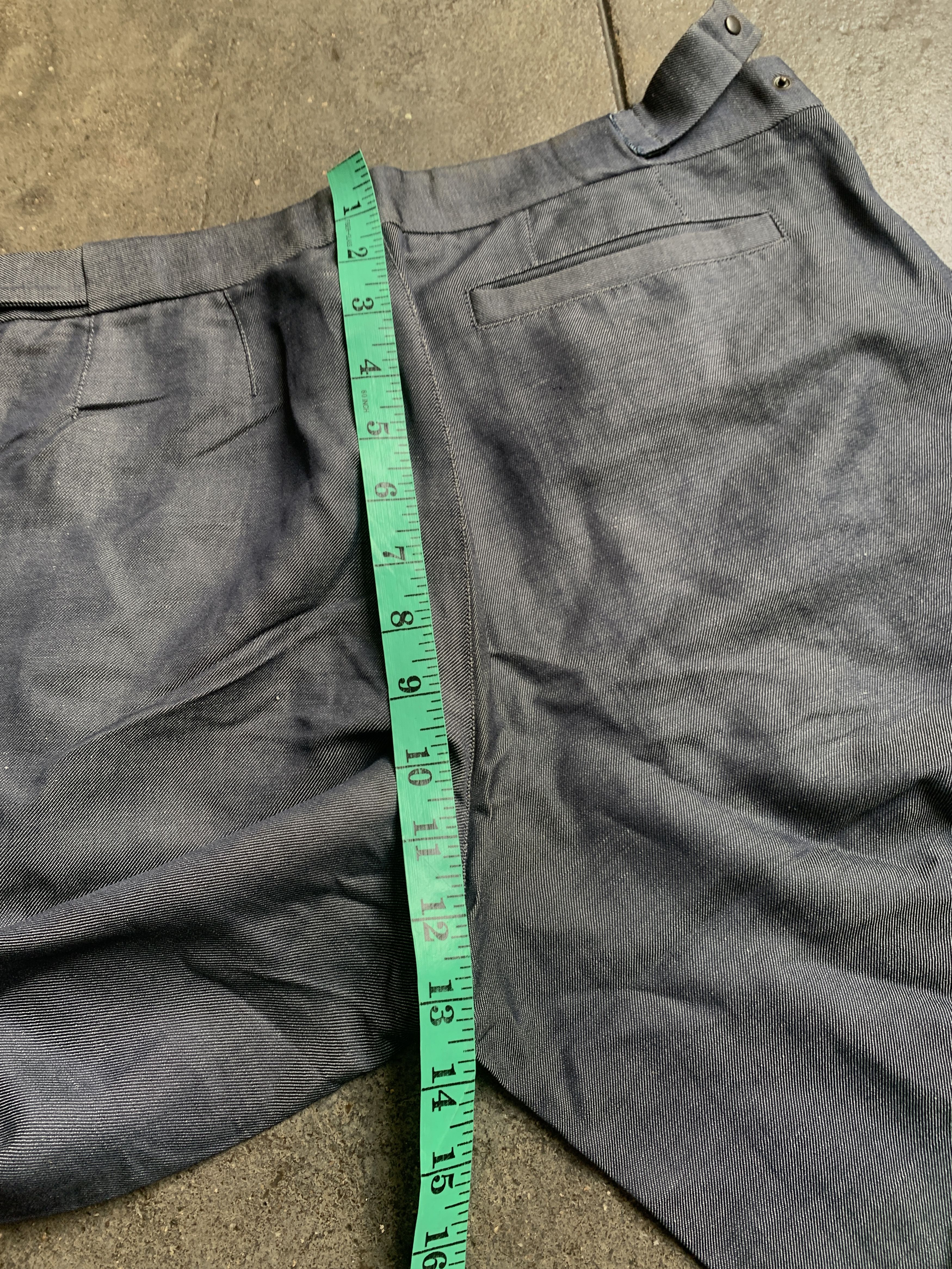 Neil Barrett Adjustable Linen Vintage Neil Pants w/ Zipper and raw hem Size US 32 / EU 48 - 10 Thumbnail