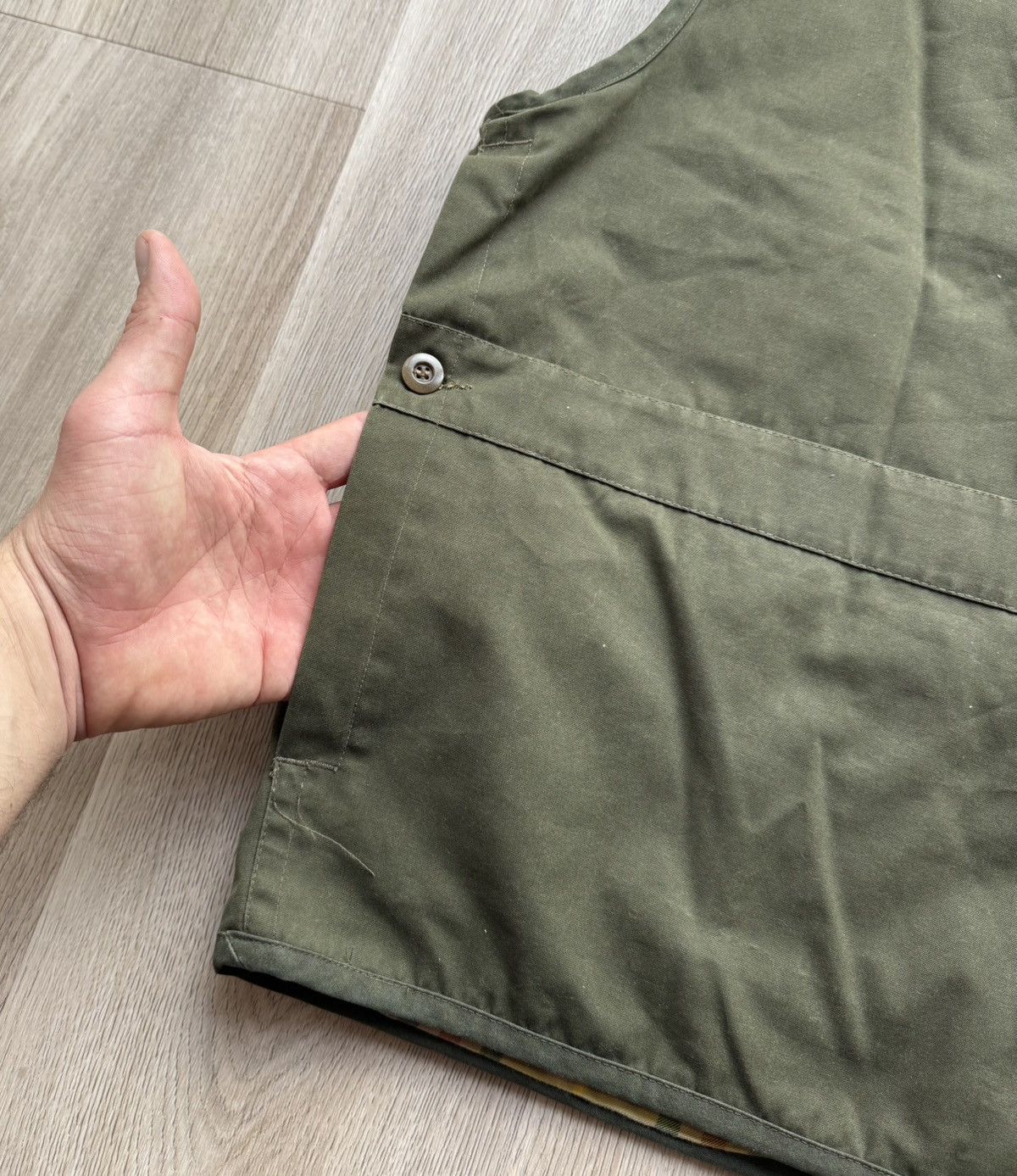 Vintage Vintage Waterville Khaki Hunting Vest Size US L / EU 52-54 / 3 - 11 Thumbnail