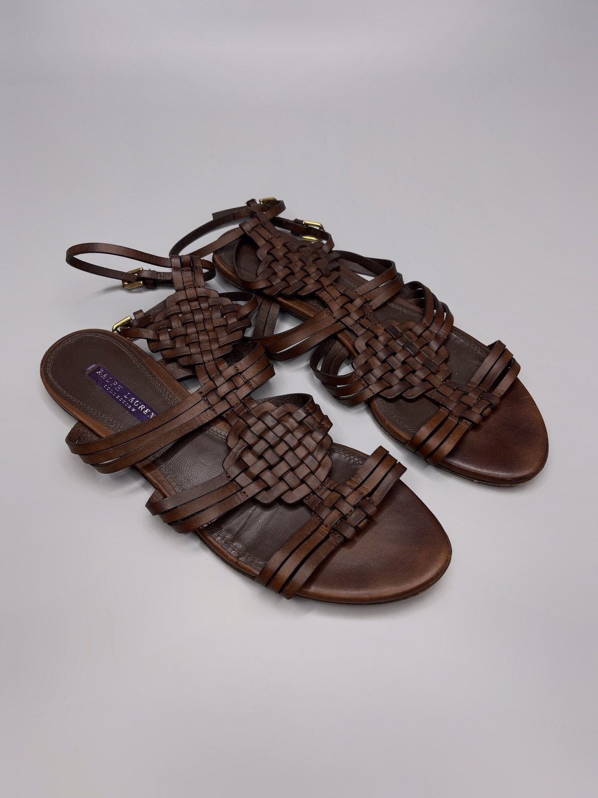 Ralph Lauren Purple Label × Vintage Ralph Lauren Purple Label Sandals Size US 9.5 / IT 39.5 - 2 Thumbnail