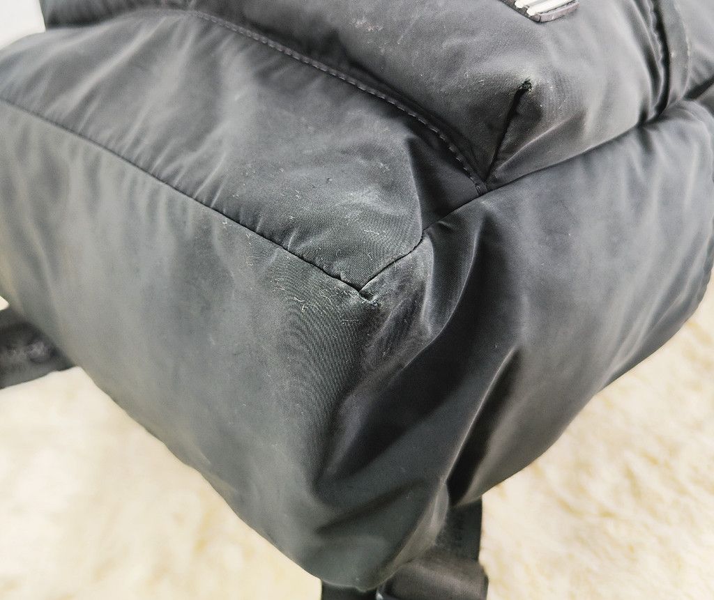Off-White OFF WHITE distressed illusion logo black backpack Size ONE SIZE - 15 Thumbnail
