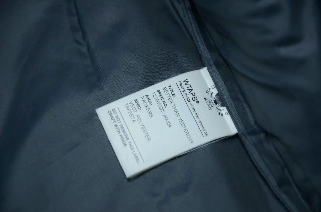 Wtaps WTAPS x Packer burgundy down vest Size US S / EU 44-46 / 1 - 7 Thumbnail