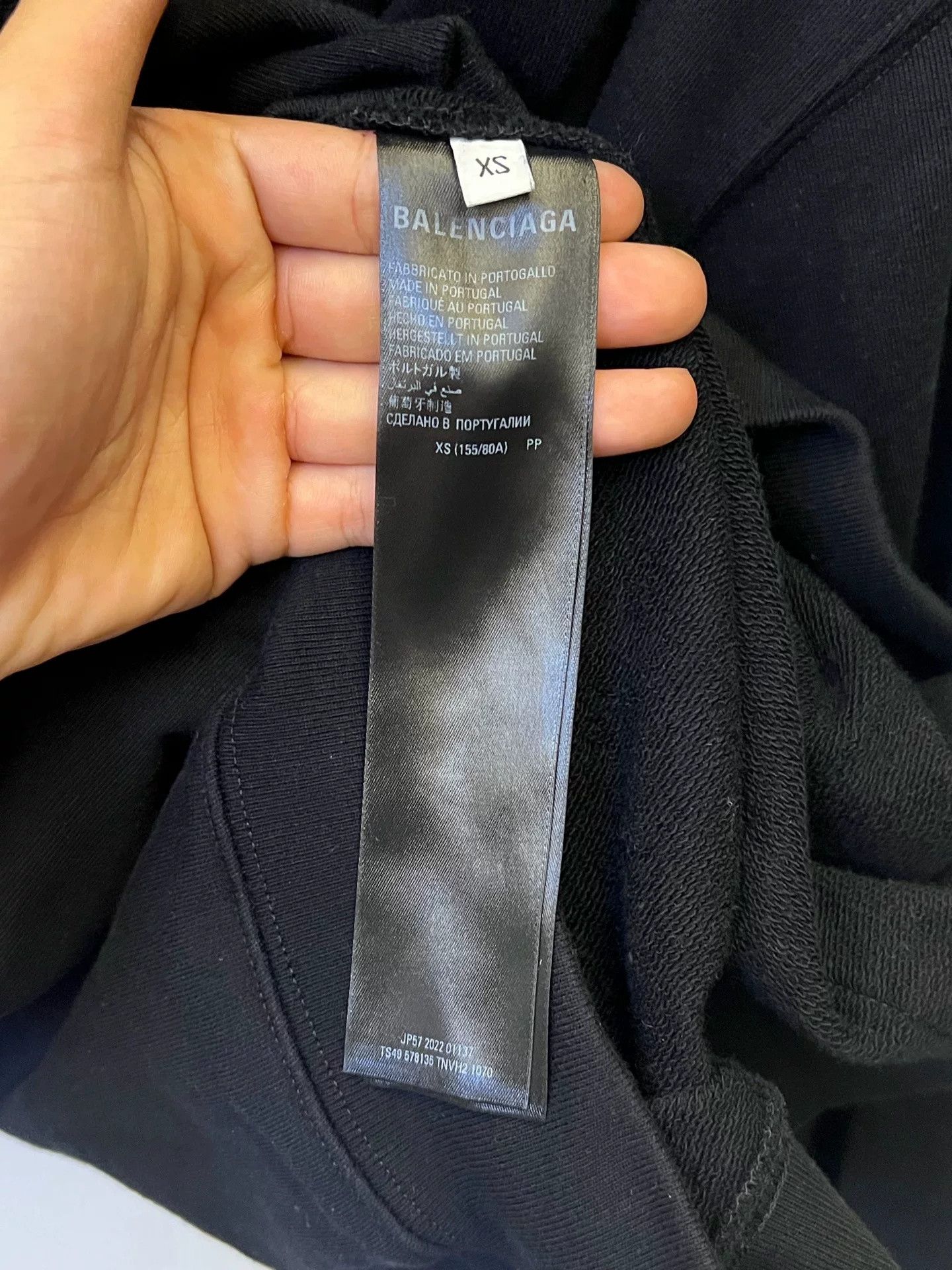 Balenciaga Balenciaga FW22 Logo Hoodie Size XS / US 0-2 / IT 36-38 - 4 Thumbnail