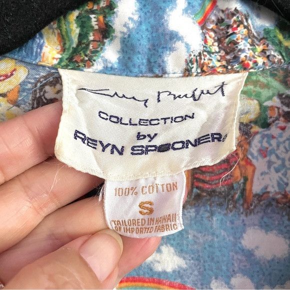 Reyn Spooner Vintage 90s Guy Buffet Cotton Hawaiian Golf Shirt - Small Size S / US 4 / IT 40 - 8 Thumbnail