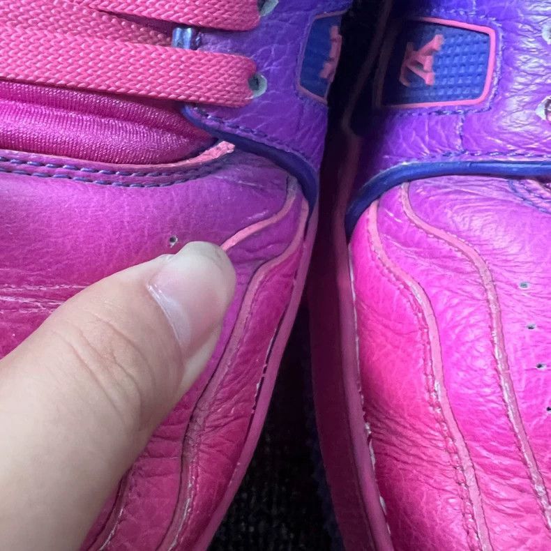 Louis Vuitton LV Trainer Purple Pink Colorful Sneakers Size 41-2506 Size US 7 / EU 40 - 8 Thumbnail