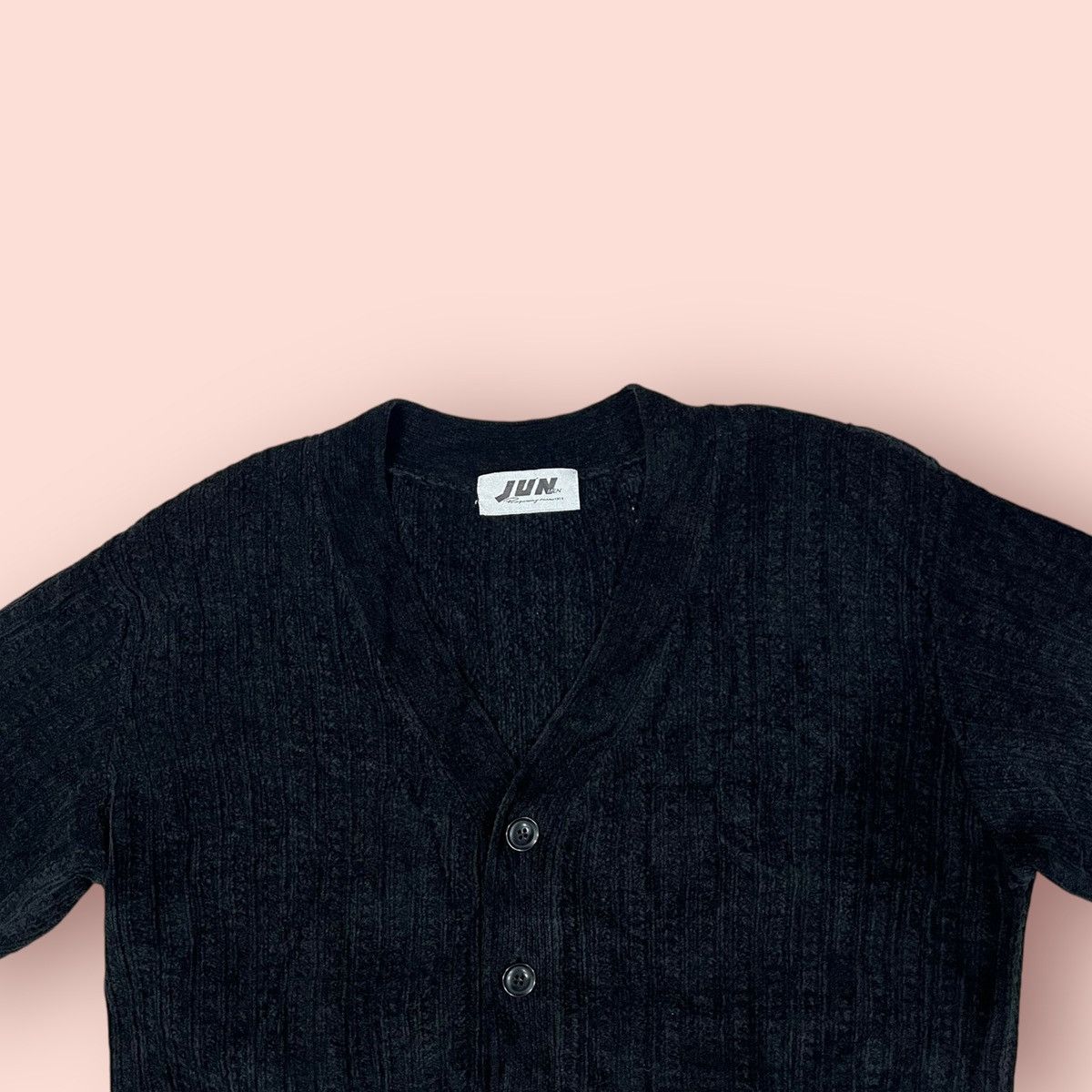 Jun Takahashi VINTAGE JUN MEN BUTTON UP KNITTED CARDIGAN Size US L / EU 52-54 / 3 - 9 Thumbnail