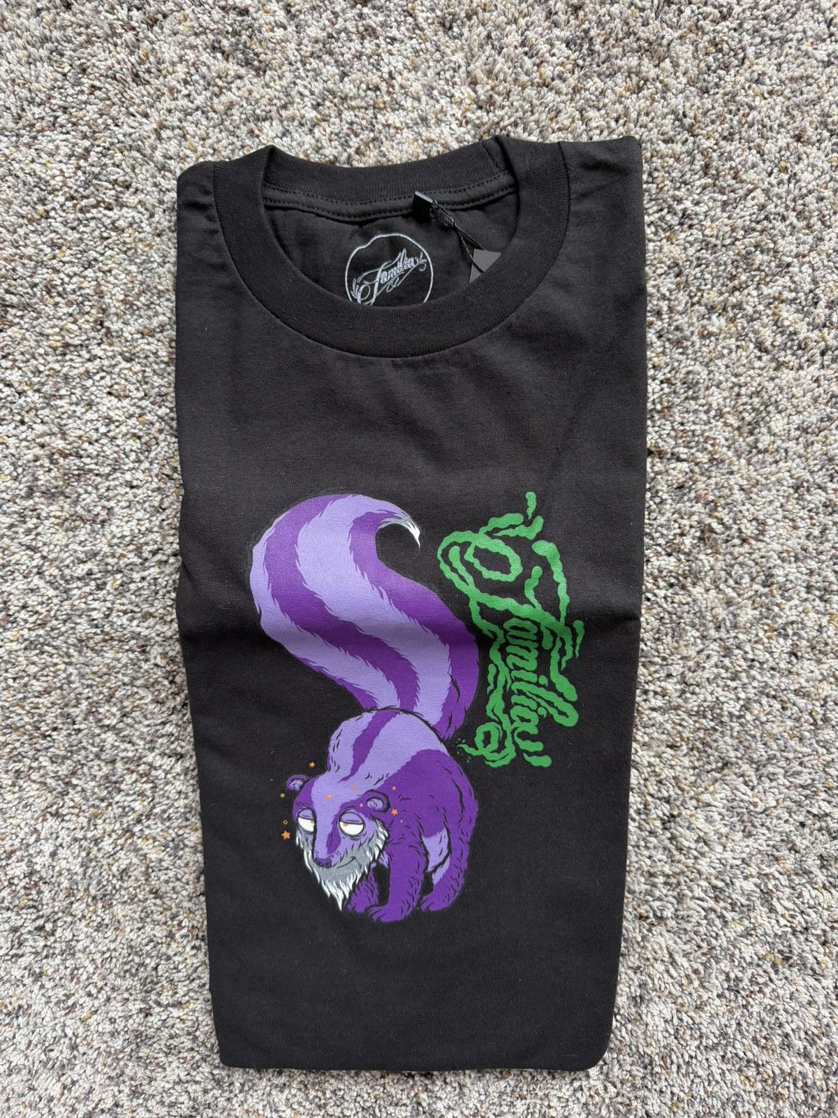 Other Familia Skunk tshirt Black Todd Bratrud Rare XL Size US XL / EU 56 / 4 - 8 Thumbnail