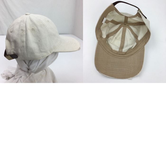 Bally Blank Khaki Leather Strap Ball Cap Hat Adjustable Baseball Grailed