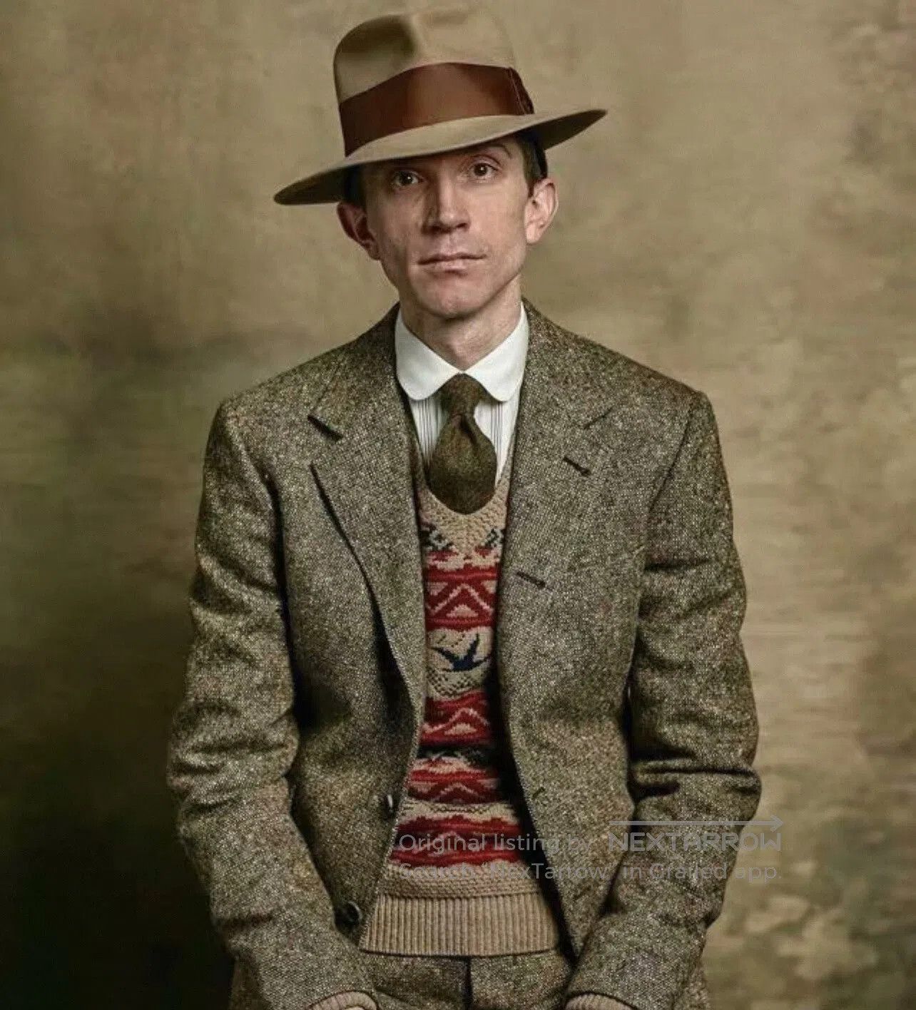 RRL Fair Isle Wool Blend Sweater.