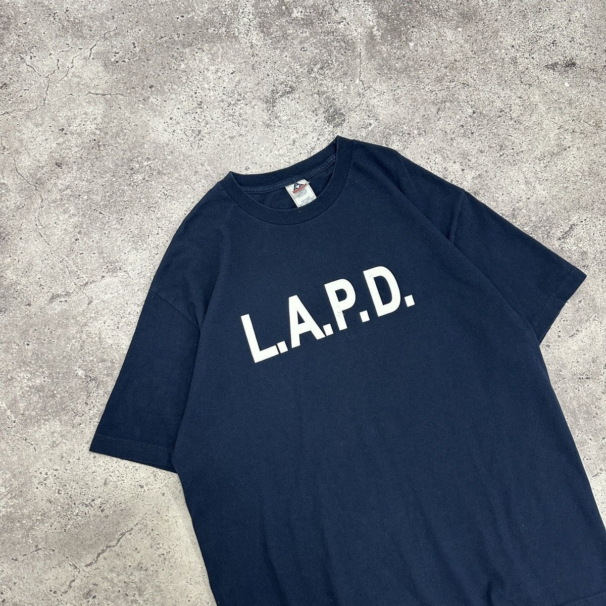 Vintage Vintage 00s LAPD Los Angeles Police Department AAA tee y2k Size US XL / EU 56 / 4 - 3 Thumbnail