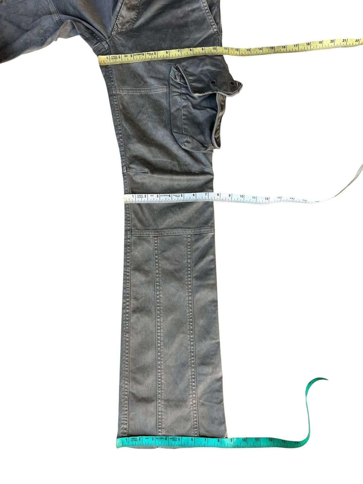 Tete Homme Tete Homme Gas Mask Cargo Stretch Trouser Flare Pant Size US 28 / EU 44 - 5 Thumbnail