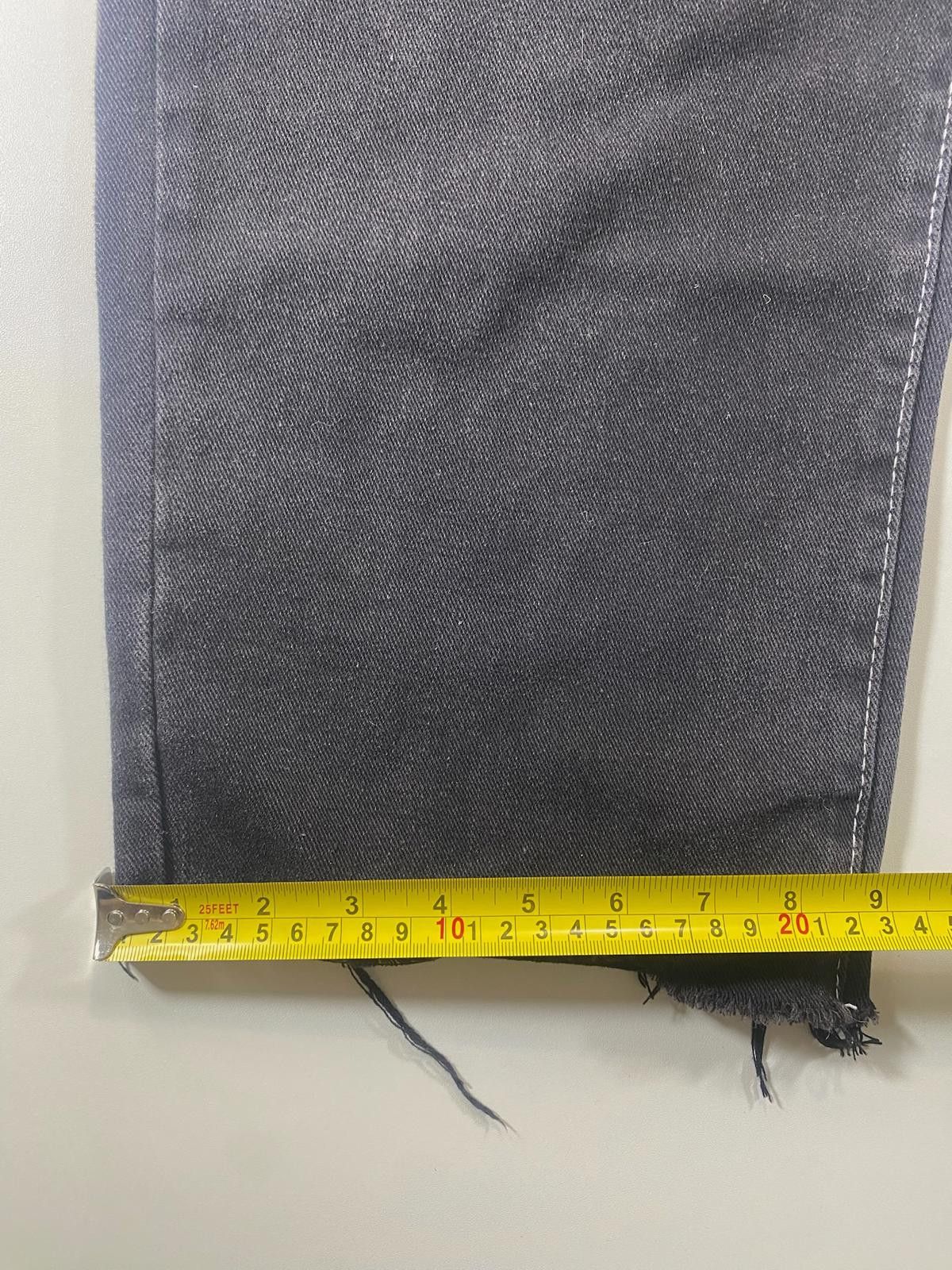 JNCO Vintage JNCO Black Wide Leg Denim Jeans 32 Size 32" / US 10 / IT 46 - 4 Thumbnail
