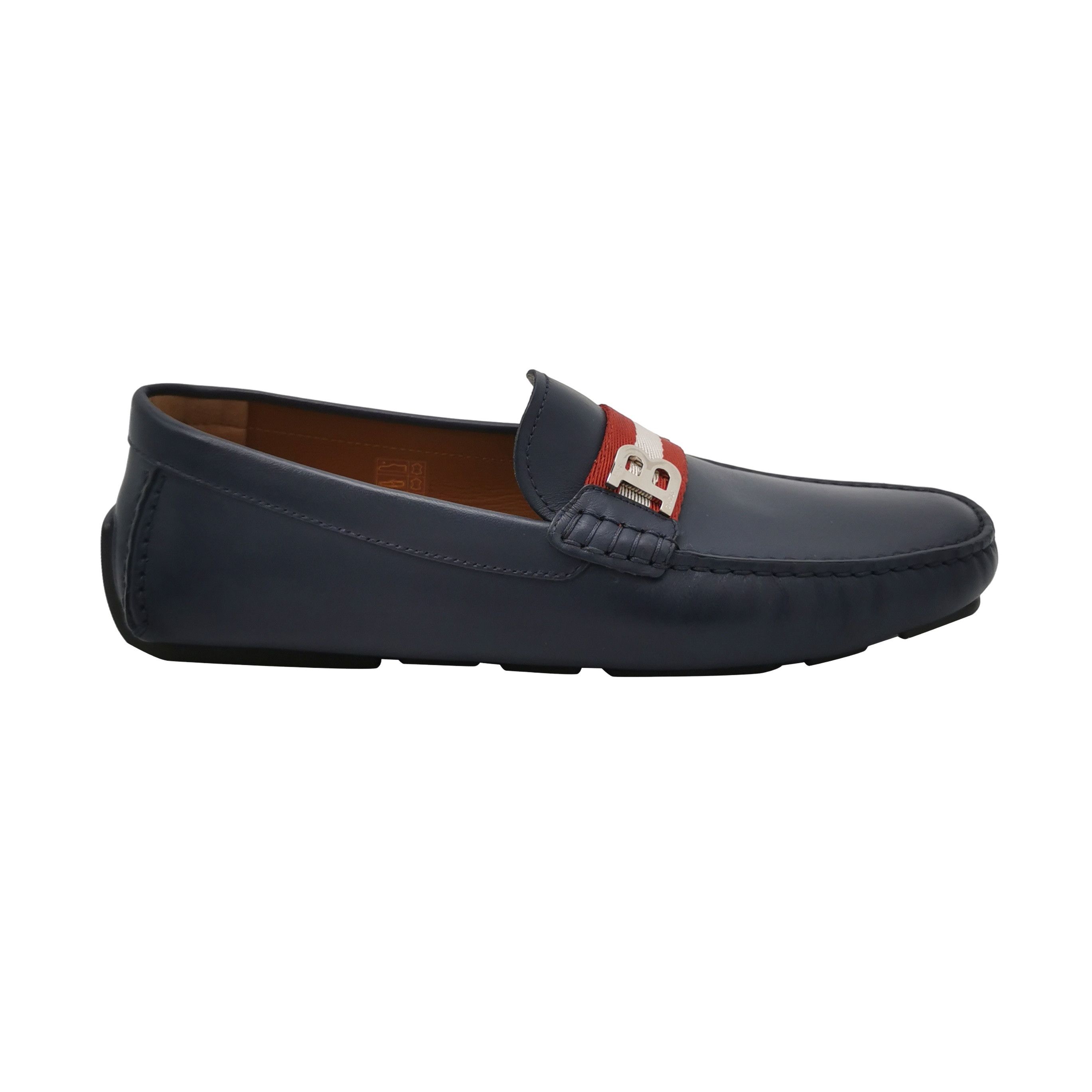 Bally Bally Leather B-Buckle Driver Loafers 41.5 Size US 8 / EU 41 - 1 Thumbnail
