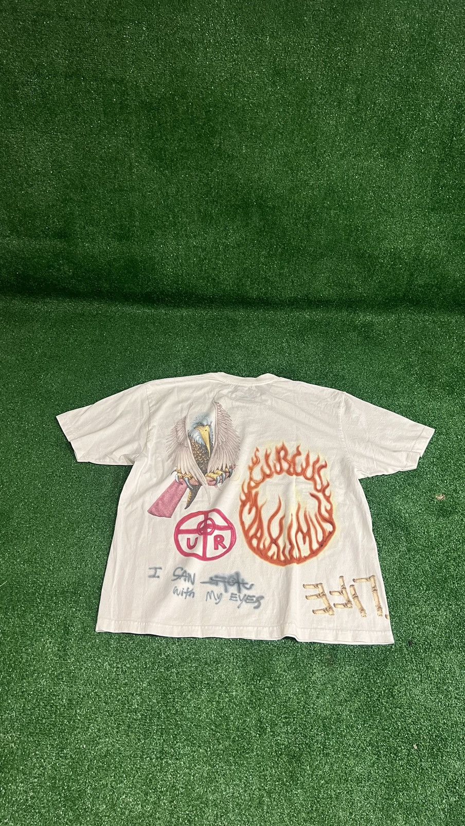 Travis Scott TRAVIS SCOTT METLIFE WHITE TEE NYC **SOLD OUT** Size US XL / EU 56 / 4 - 2 Thumbnail