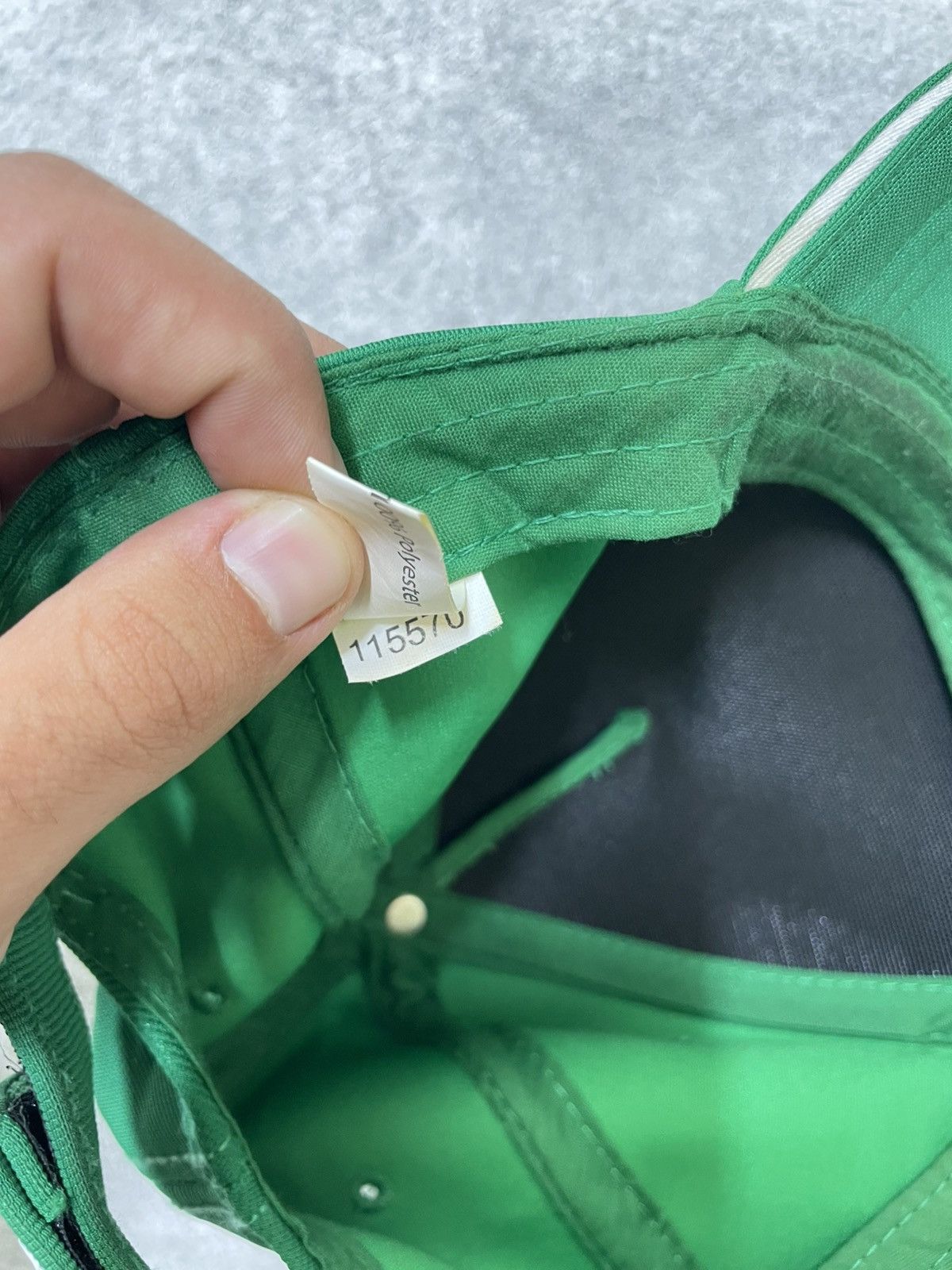 Japanese Brand Y2K Lansdowne Sports Emerald Green Baseball Cap Size ONE SIZE - 6 Thumbnail