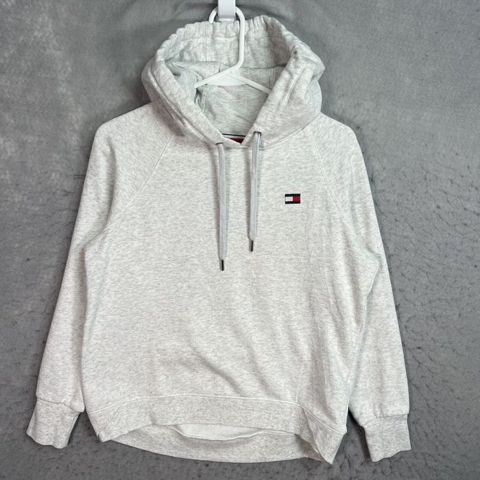 Tommy Hilfiger Tommy Sweater | Hilfiger Pullover Womens Grailed Hoodie Small Sweatshirt Gray Logo Sport