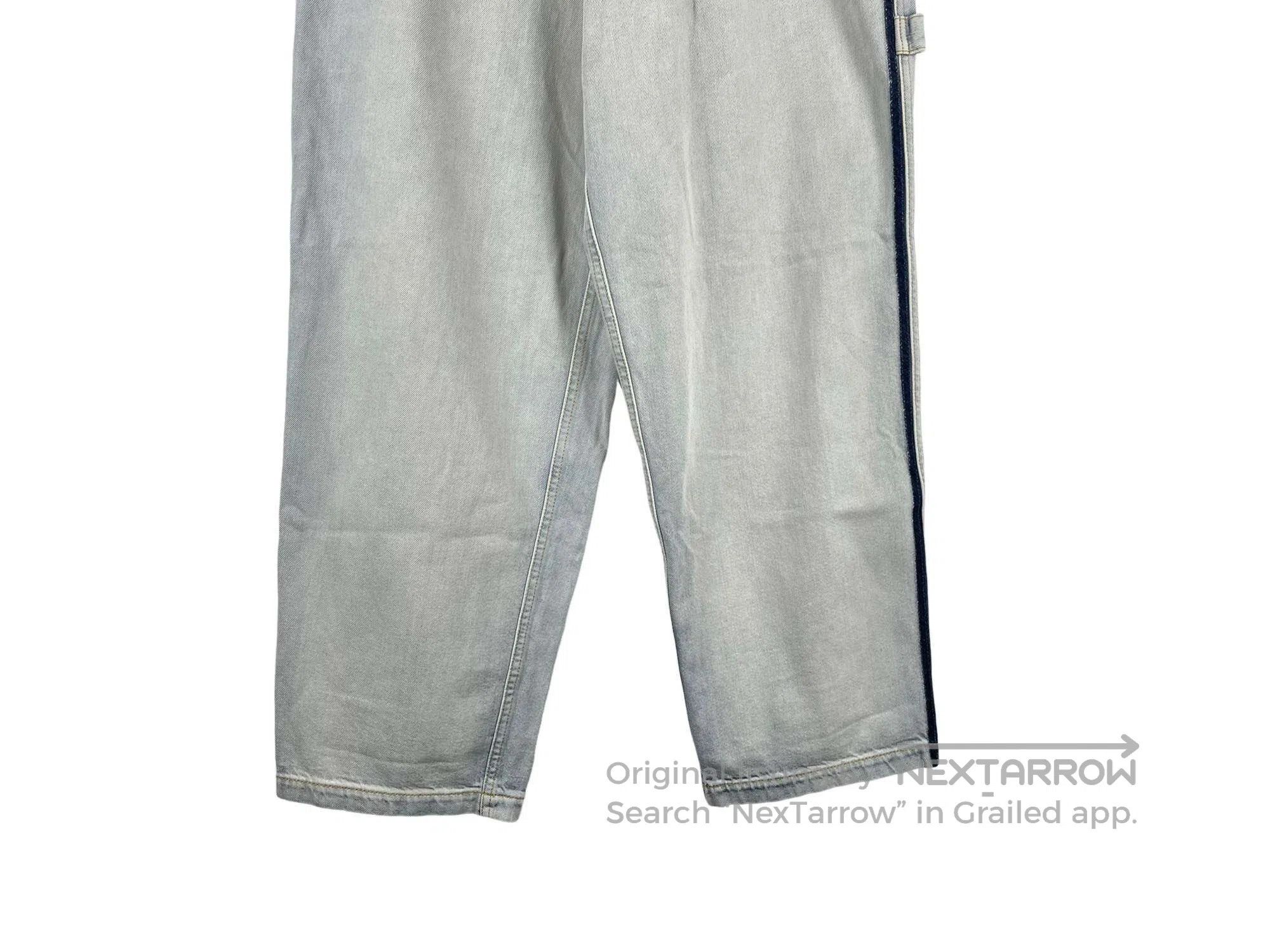 Maison Margiela Maison Margiela Washed Denim Wide Leg Pants Size US 31 - 4 Thumbnail