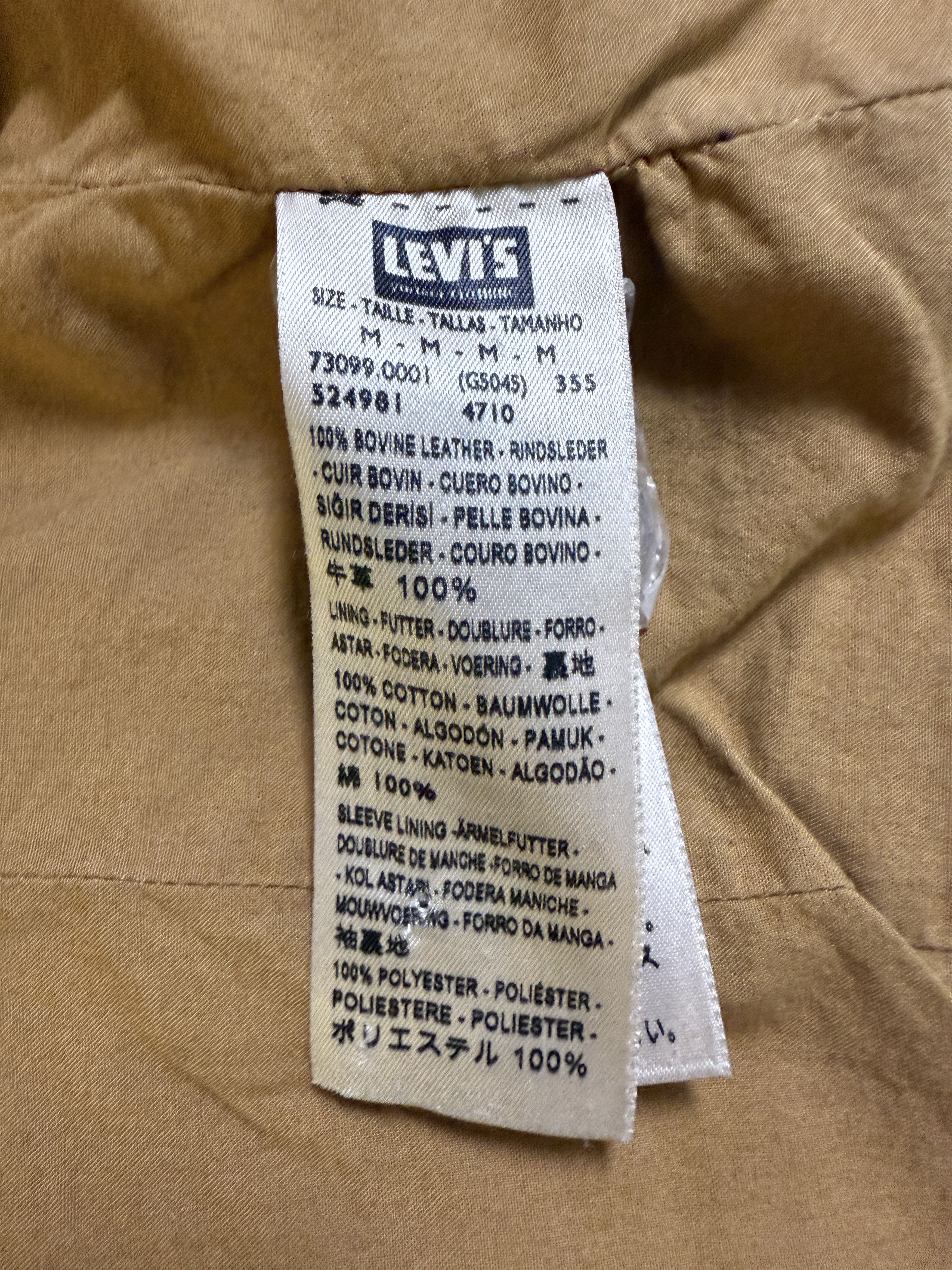 Levi's Vintage Clothing LVC Levi's Vintage Clothing 1930's Rushmore Leather Jacket Size US M / EU 48-50 / 2 - 3 Thumbnail