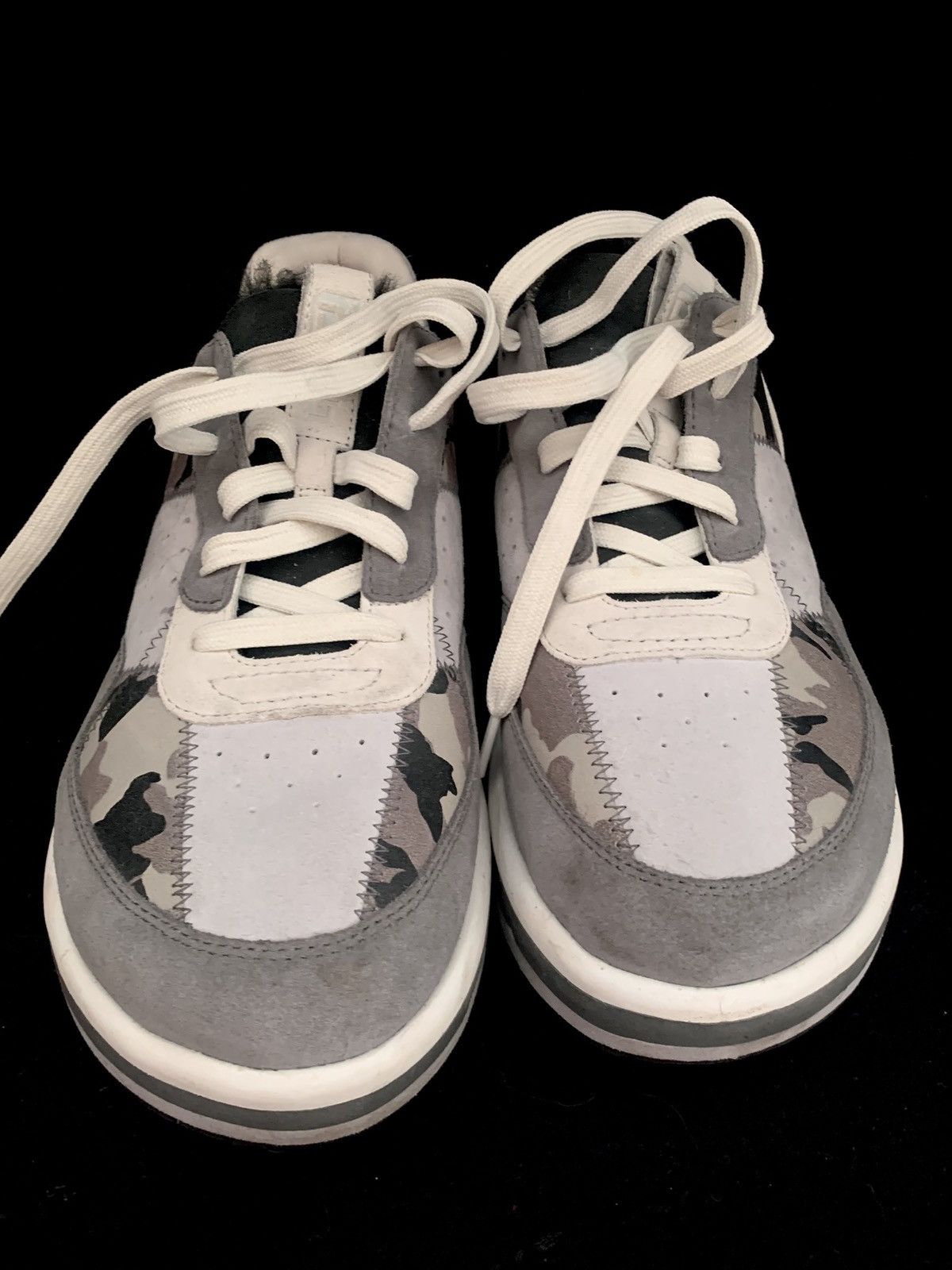 Deckers X-Lab KO-Z Sport Gray Camo Fur Line Suede Shoes