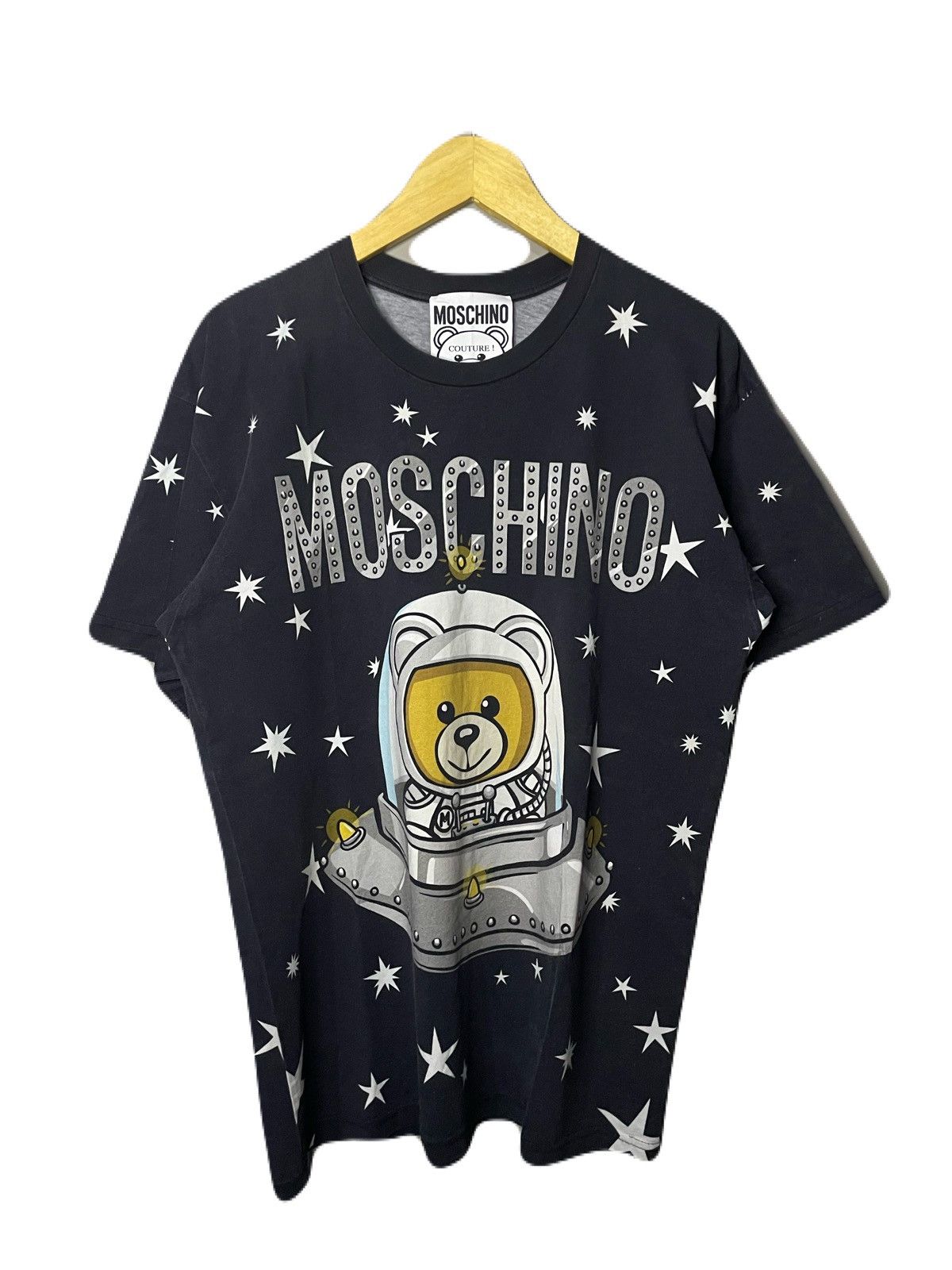 Moschino Moschino Teddy Bear T-shirt Size L / US 10 / IT 46 - 1 Thumbnail