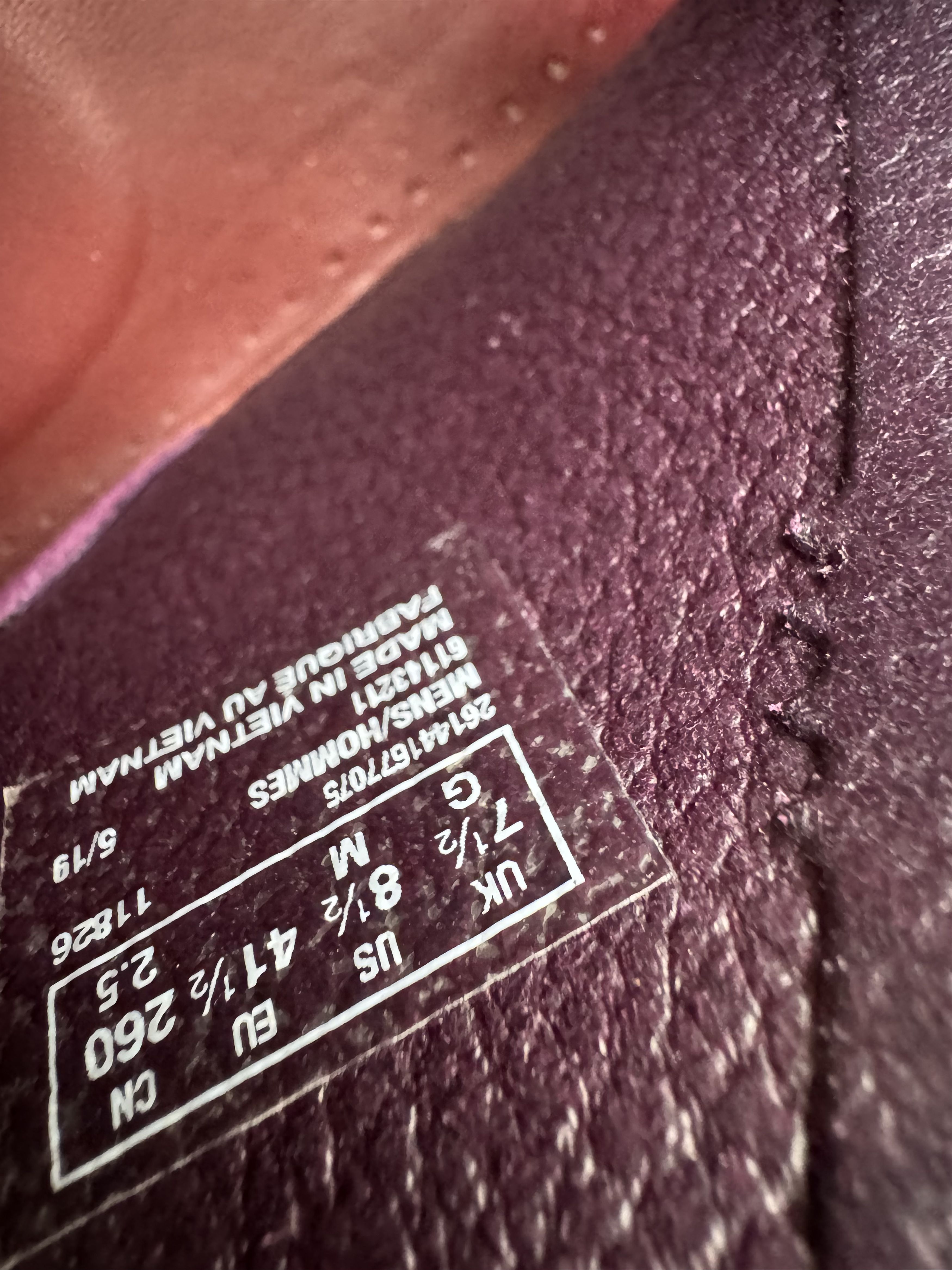 Clarks Clarks Purple Desert Boot Size US 8.5 / EU 41-42 - 5 Thumbnail