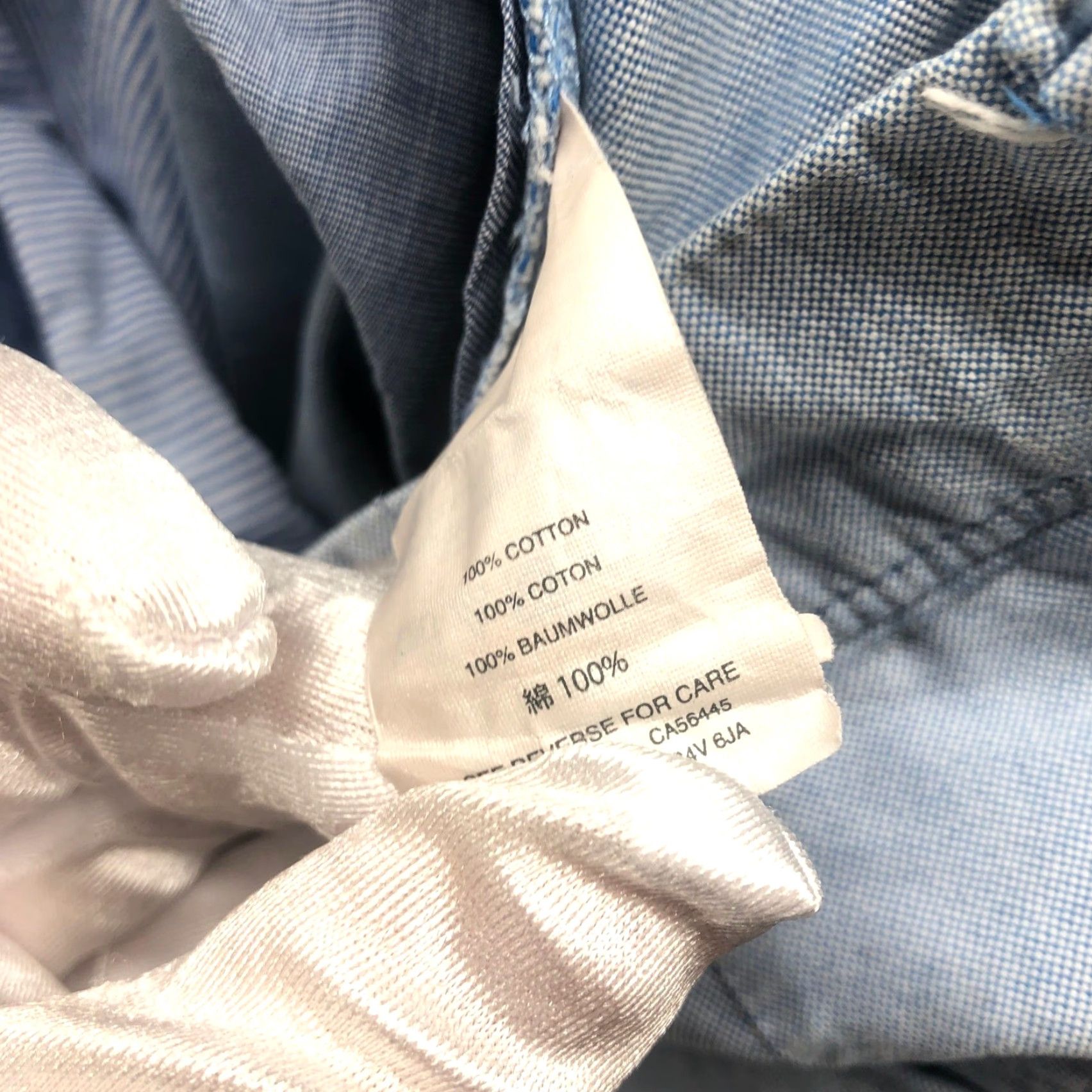 J.Crew J. Crew Chino Shorts Mens 32 Light Blue Cotton Flat Front 10.5" Lightweight Flat Front Pocket Back Button-Through Size US 32 / EU 48 - 4 Thumbnail