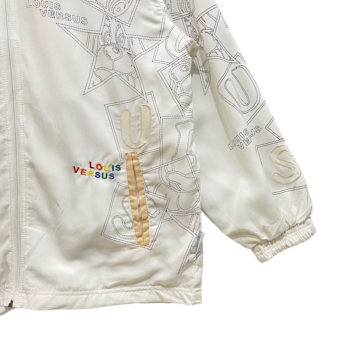 Cartoon Network × Versus × Vintage LOUIS VERSUS Zipper Light Jacket Size US XL / EU 56 / 4 - 6 Thumbnail