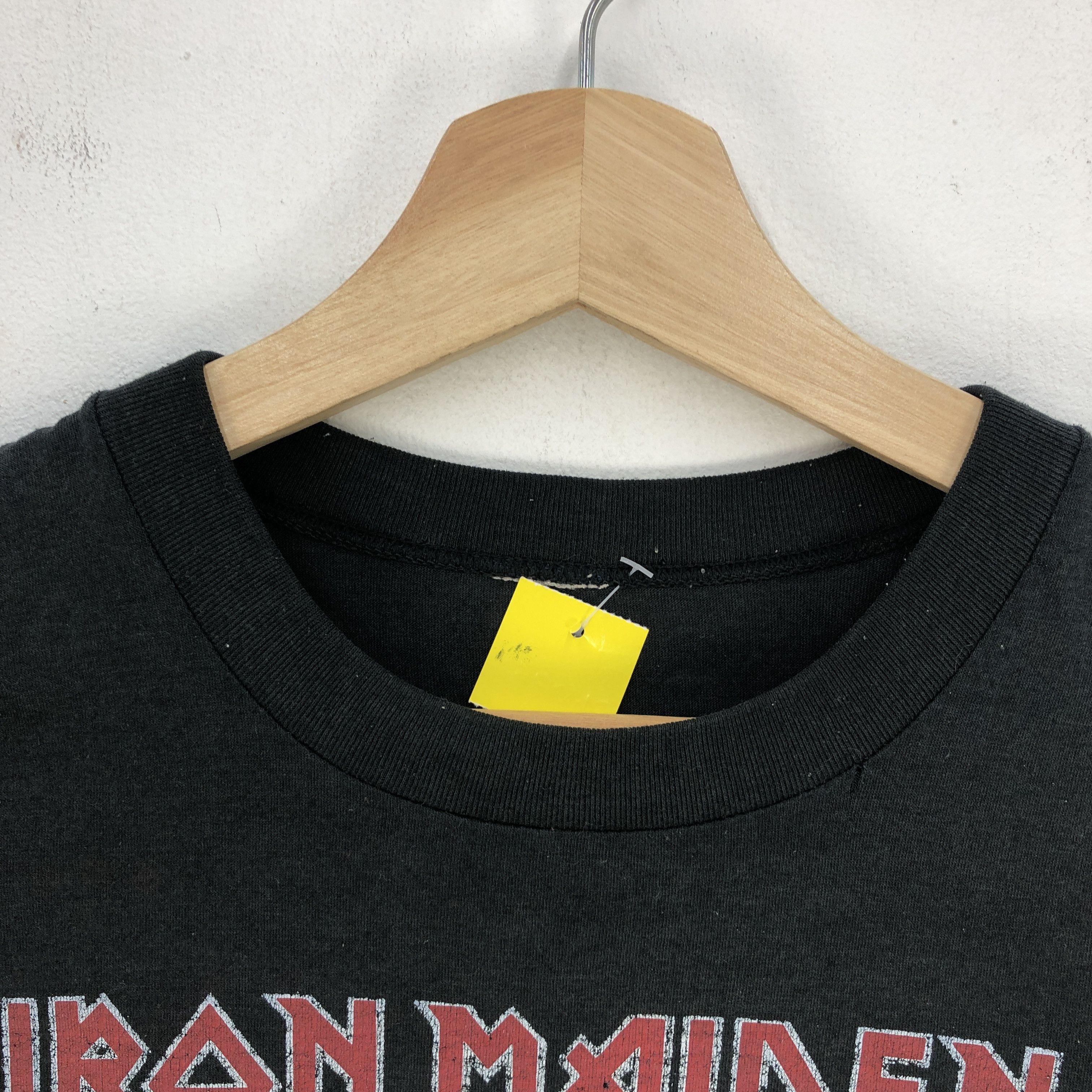 Band Tees × Vintage RARE Vintage 80s Iron Maiden T Shirt 2 Minutes Midnight Tee Size US M / EU 48-50 / 2 - 5 Thumbnail